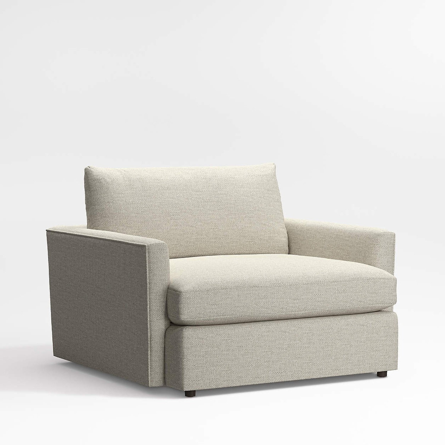 Crate and Barrel Lounge Chair and a Half - image-7