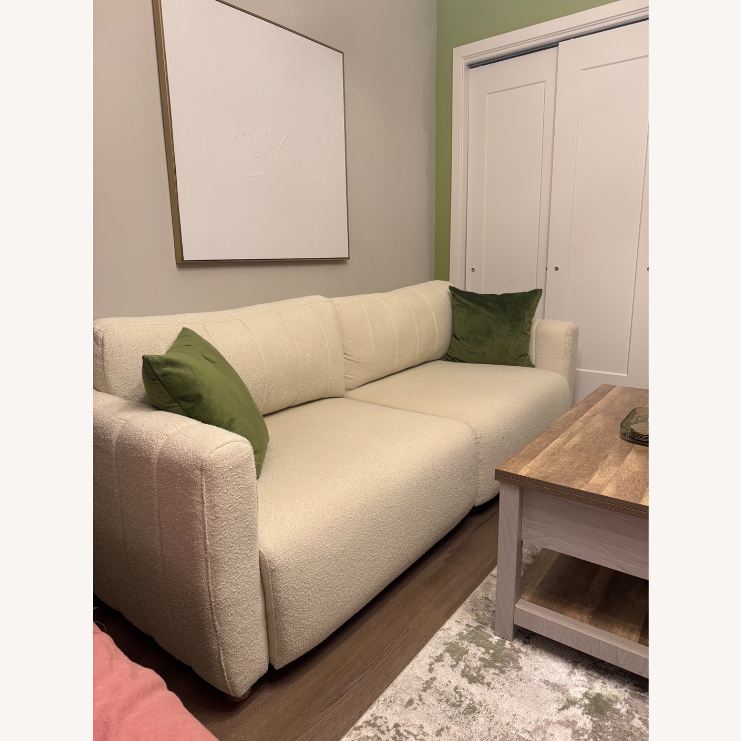 Serta Tufted Convertible Sleeper Sofa - image-1