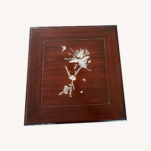 Used Asian Square Corner Table for sale on AptDeco