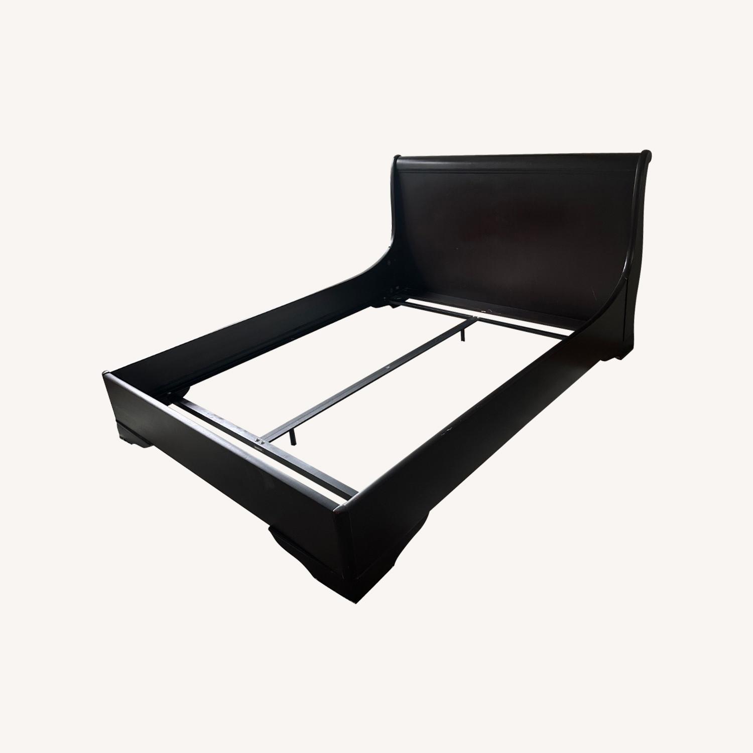 Charles P. Rogers Mahogany Sleigh Queen Bed  - image-7