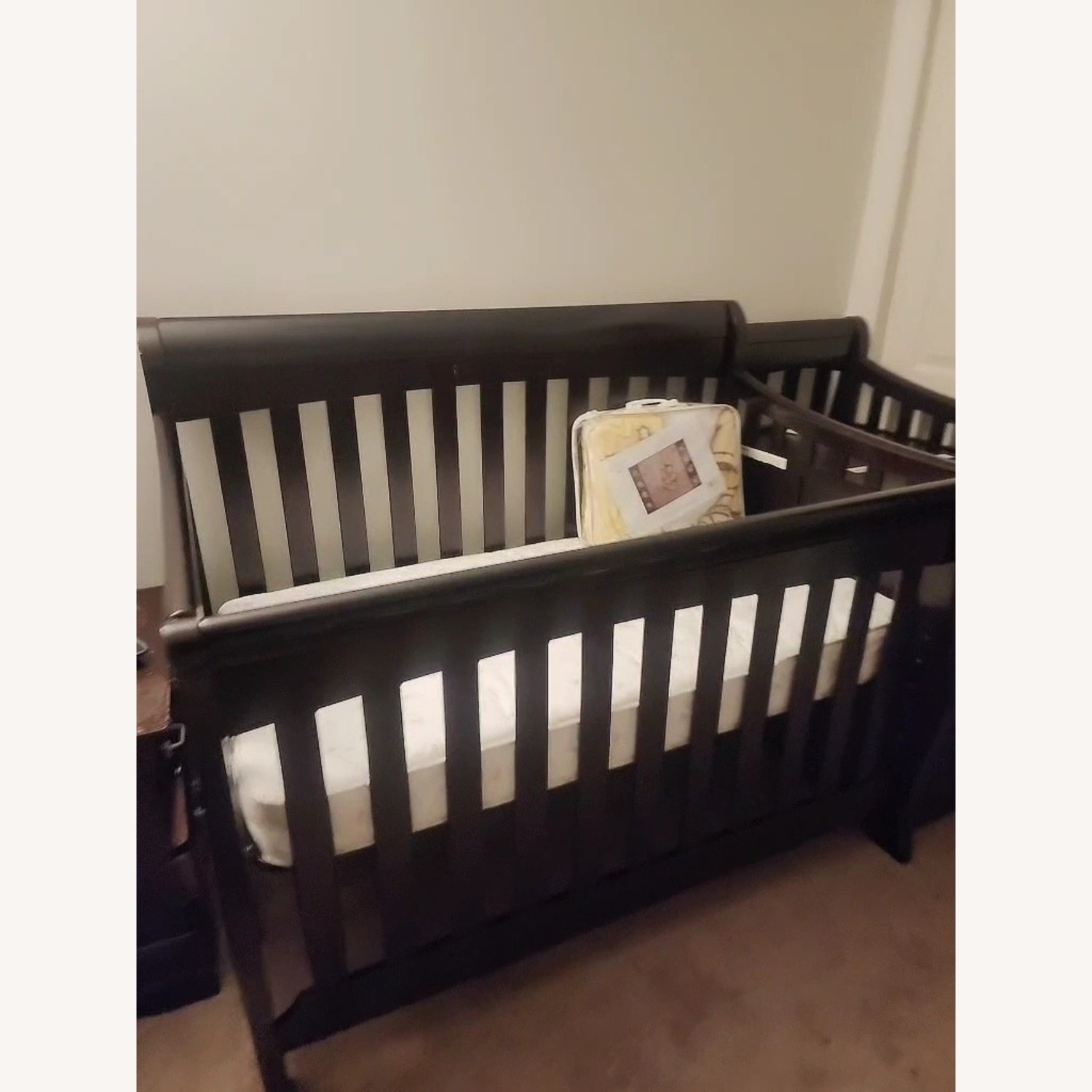 Convertible Crib with Drawers and Changing Area - image-3