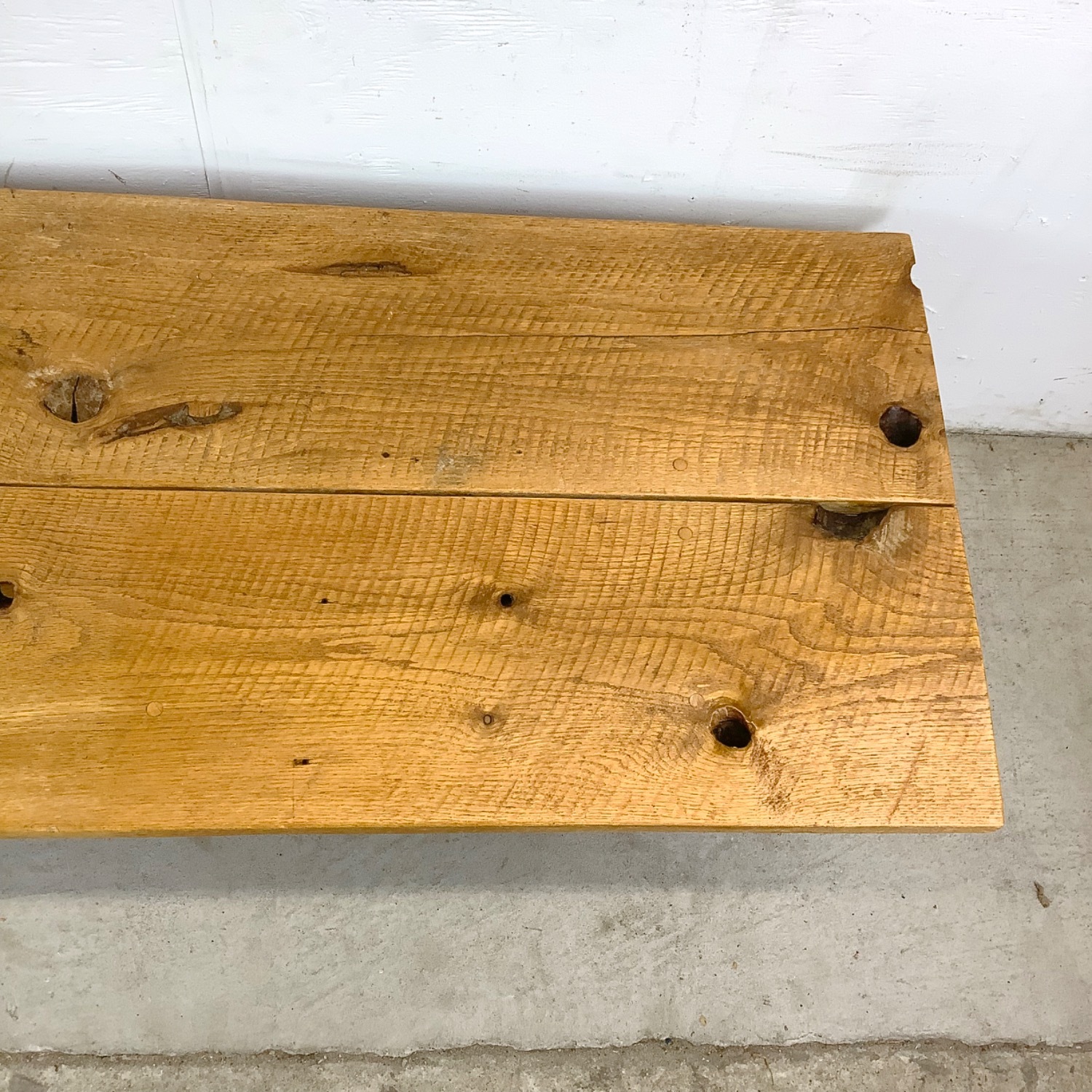 Rustic Modern Plank Coffee Table - image-3