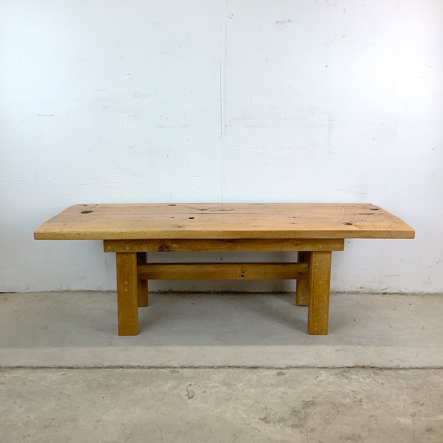 Rustic Modern Plank Coffee Table - image-0