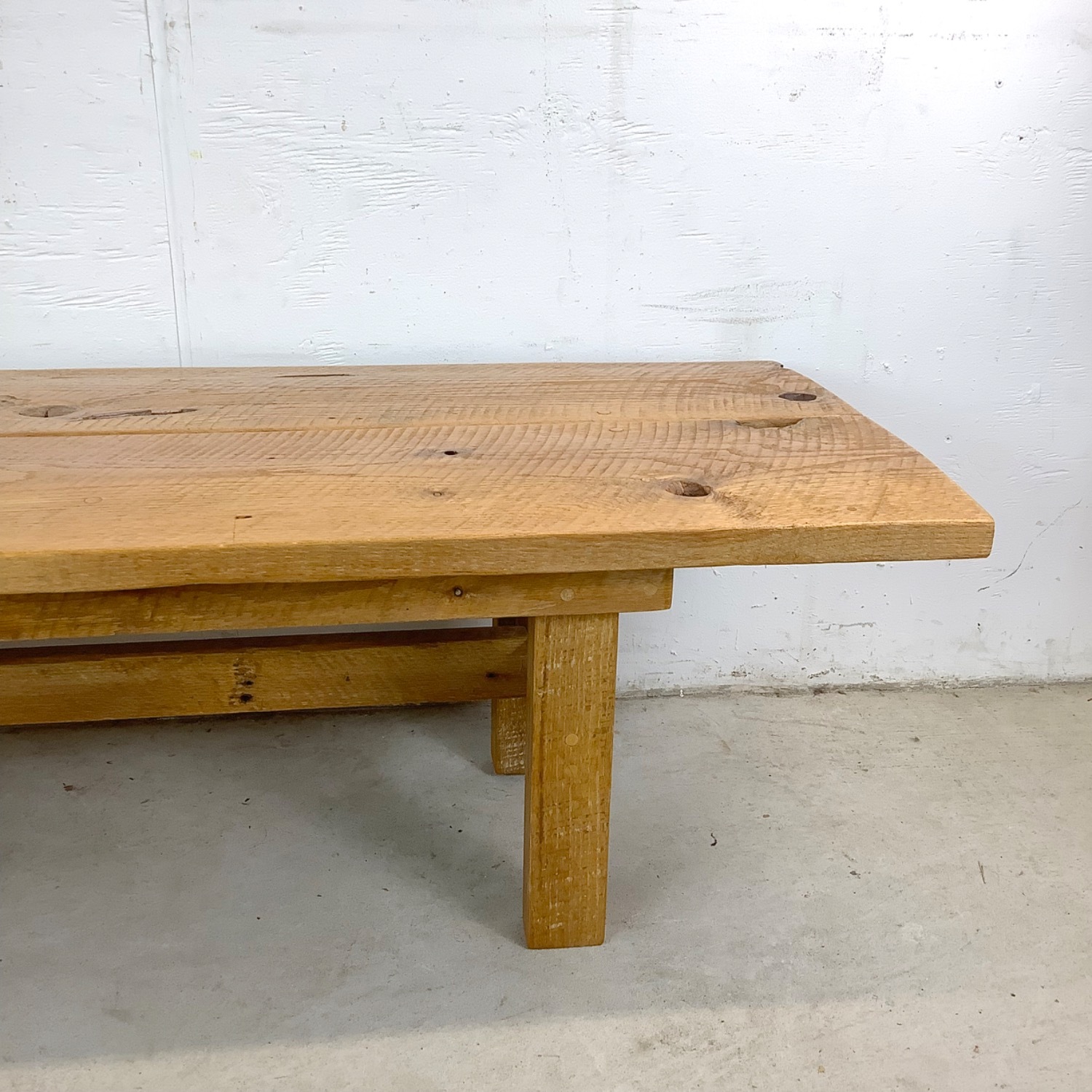 Rustic Modern Plank Coffee Table - image-13