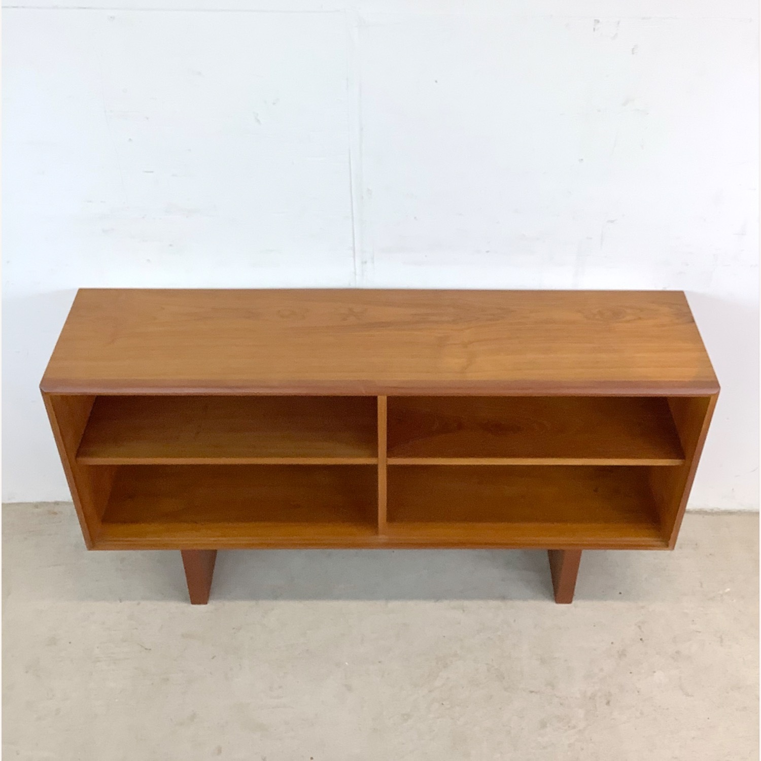 Scandinavian Modern Teak Console Shelf - image-4