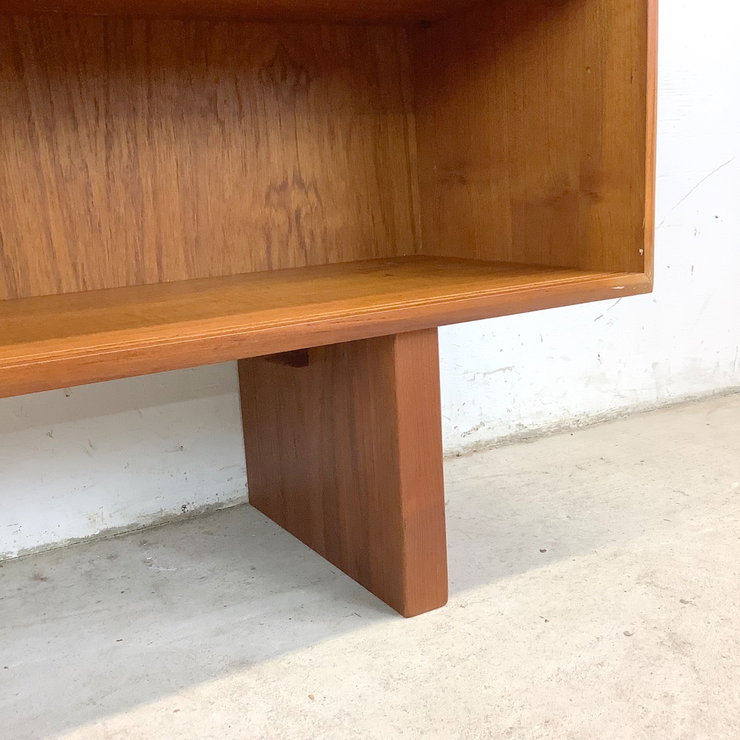 Scandinavian Modern Teak Console Shelf - image-14