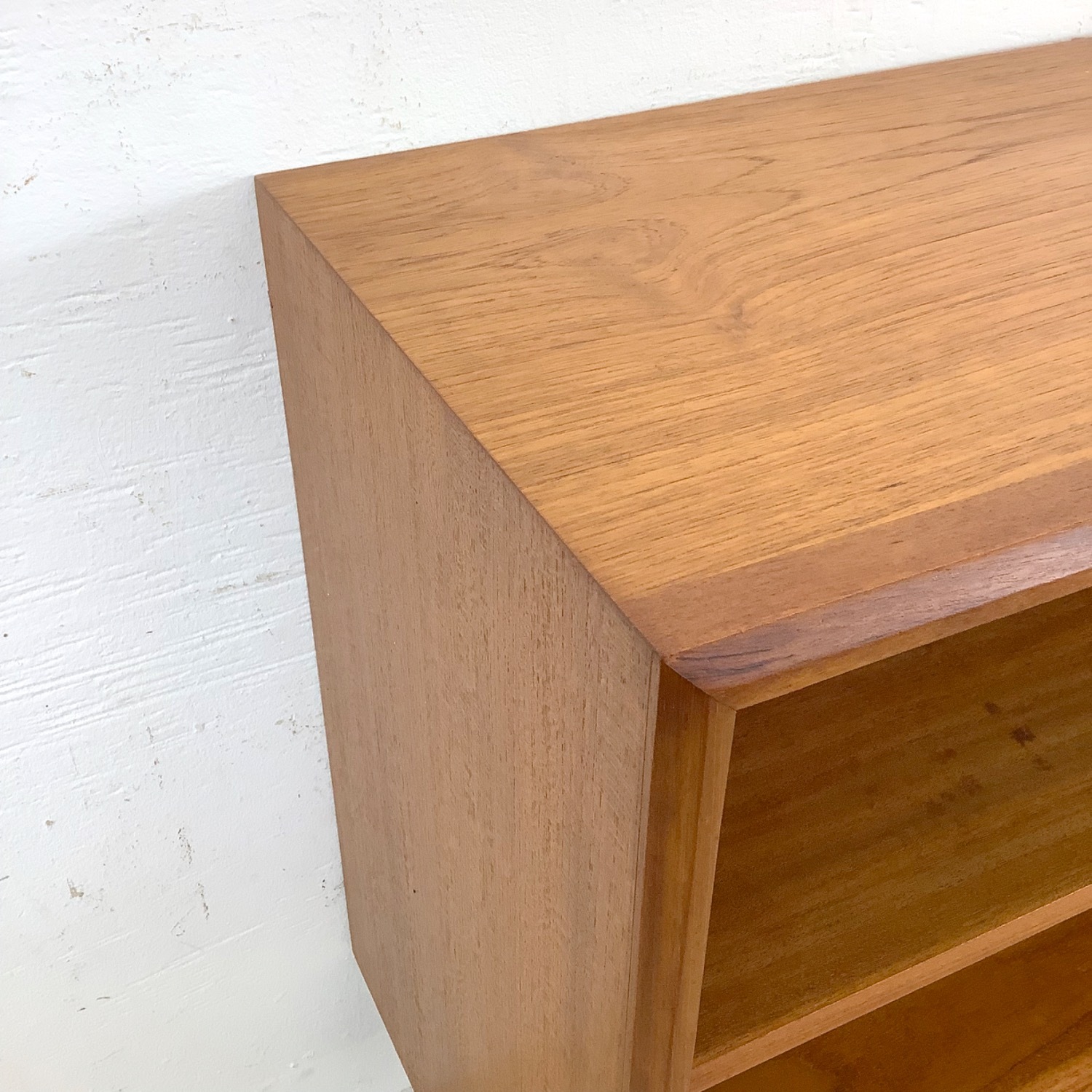 Scandinavian Modern Teak Console Shelf - image-10