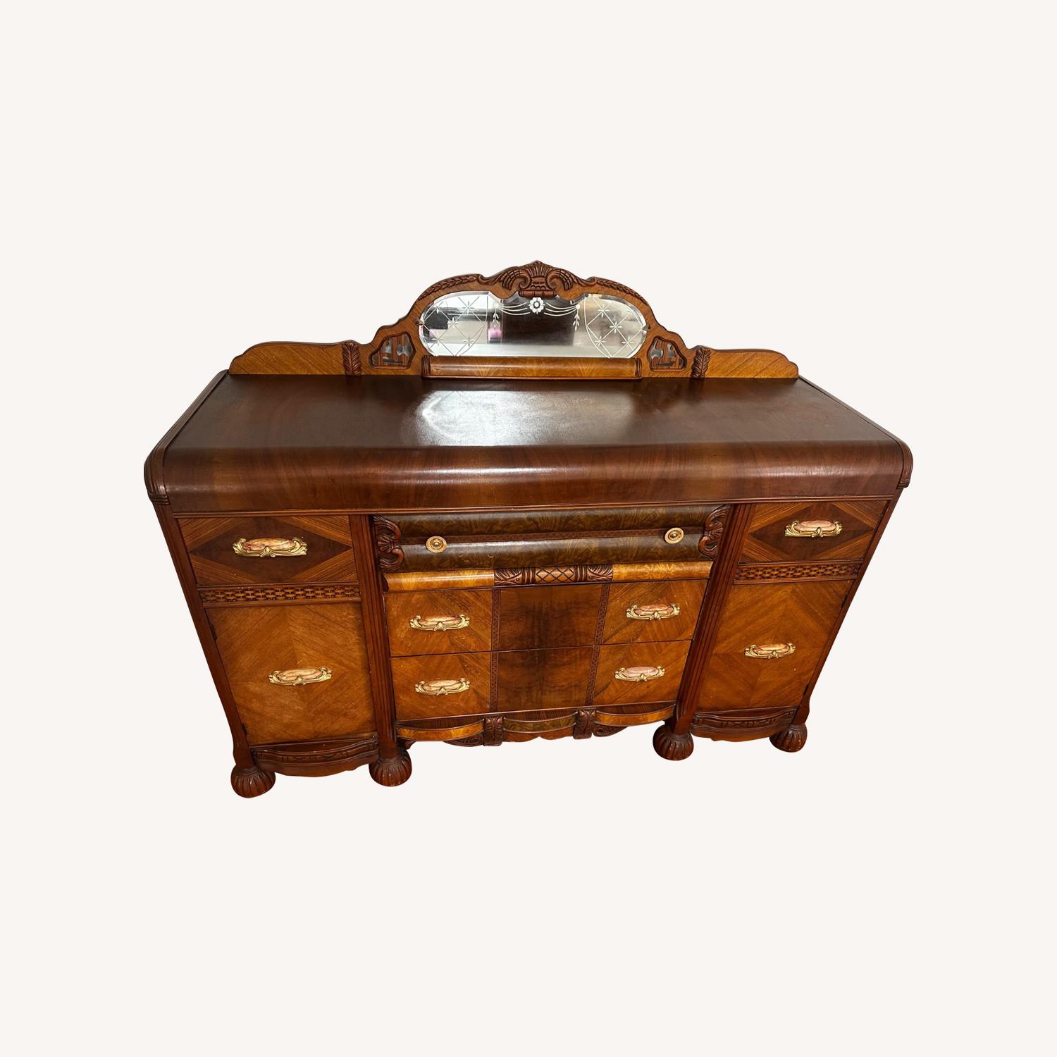 Art Deco Dining Hutch - image-0