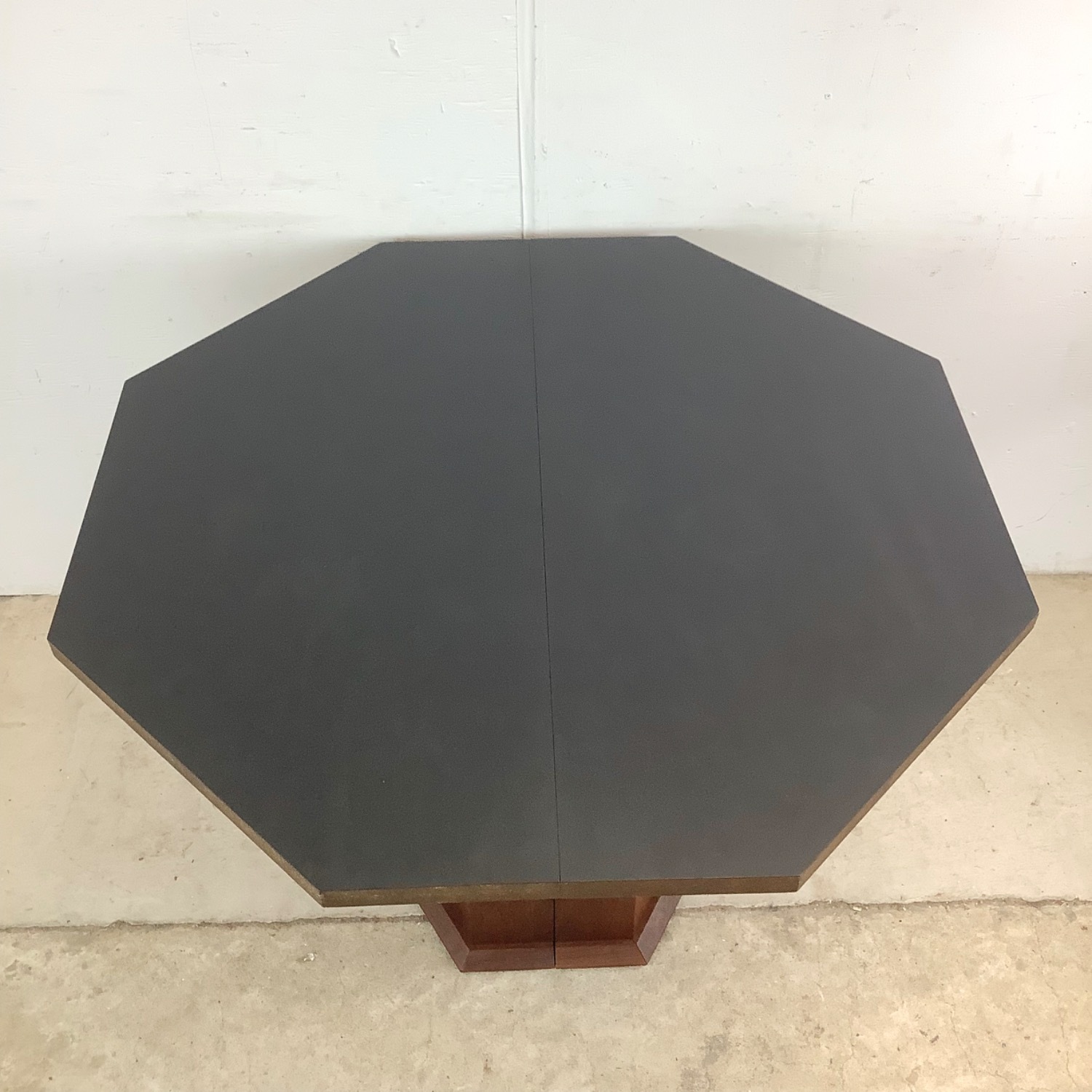 Mid-Century Pedestal Dining Table W Leaves - image-3