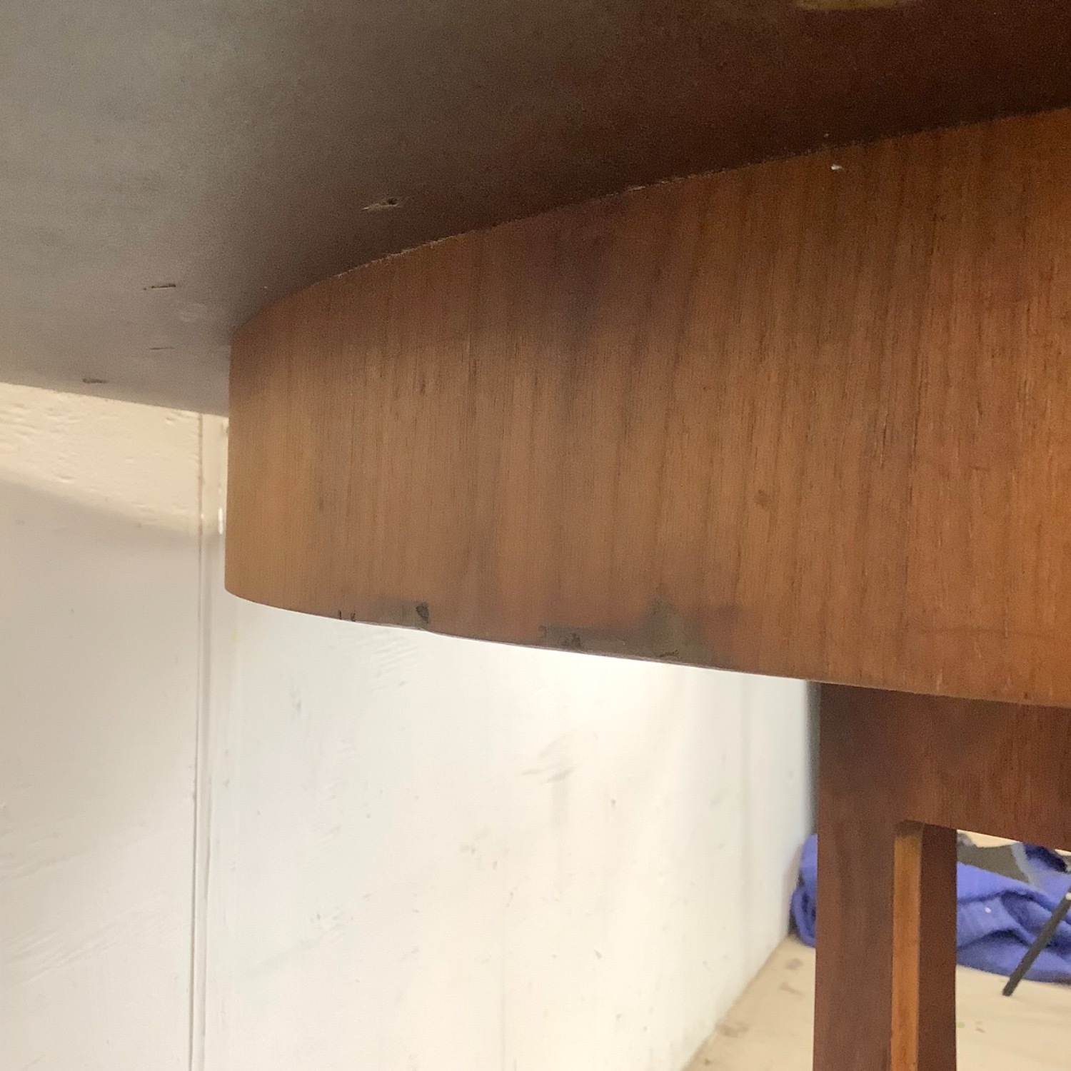 Mid-Century Pedestal Dining Table W Leaves - image-23