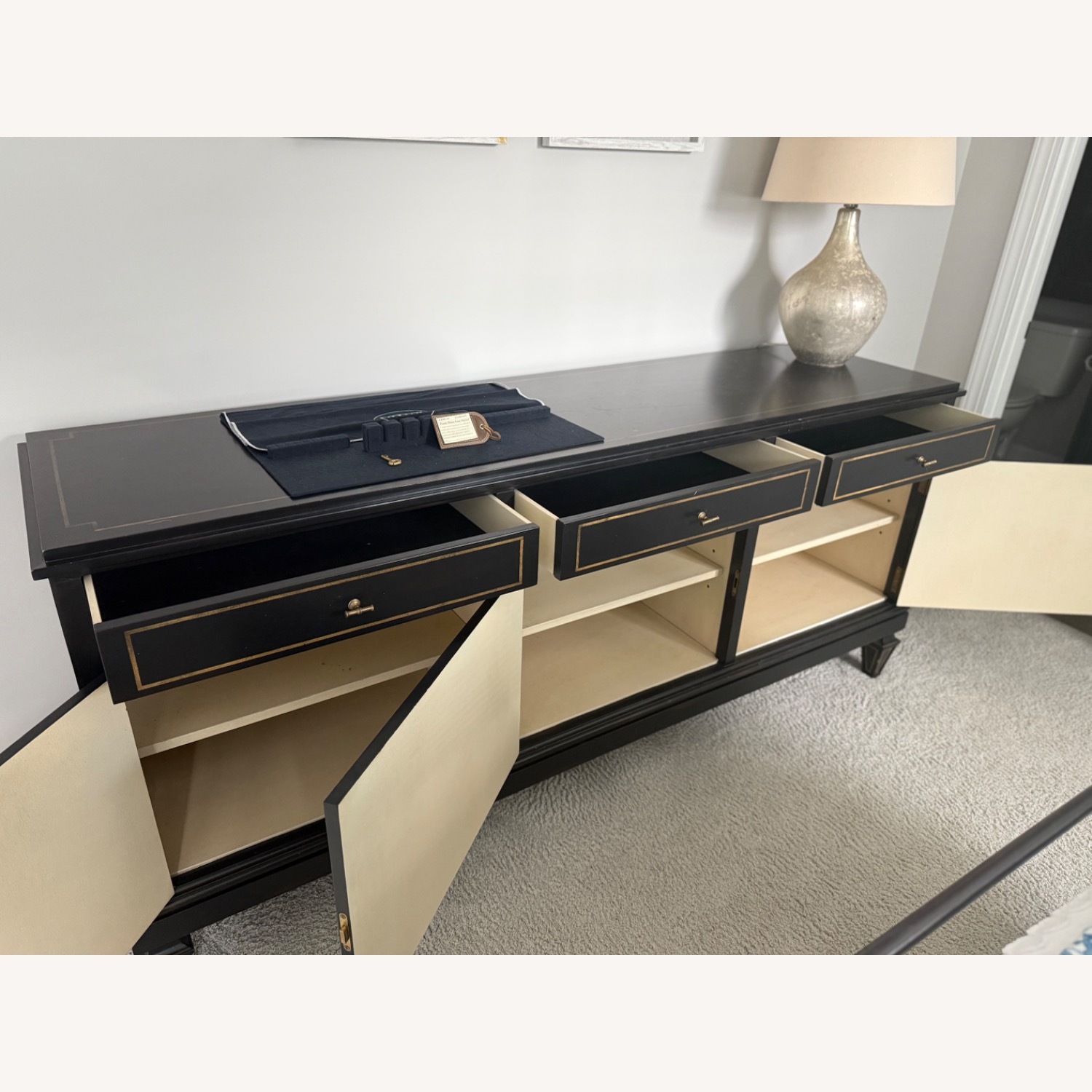 Lillian August Foster China Sideboard Black - image-5