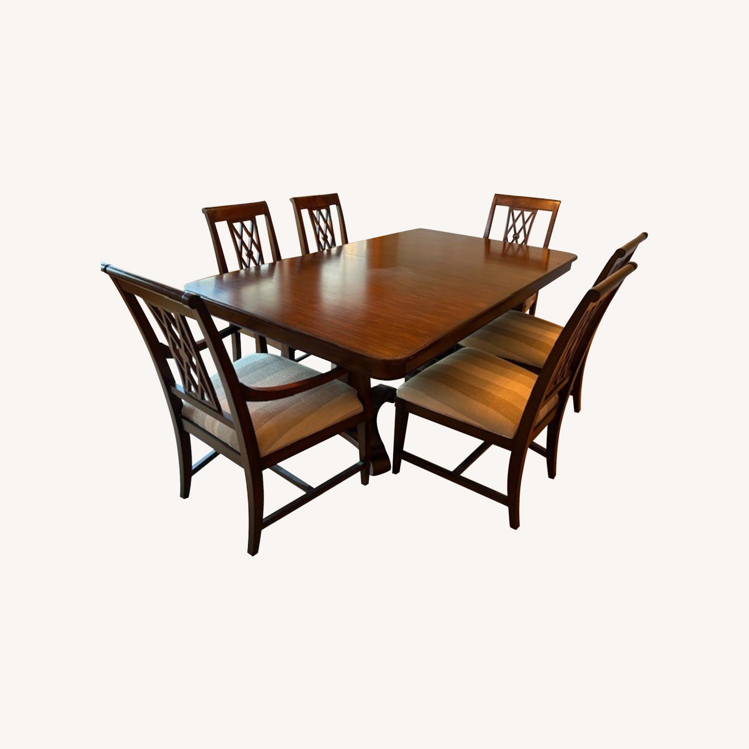 Ethan Allen Full Dining Room Set - image-0