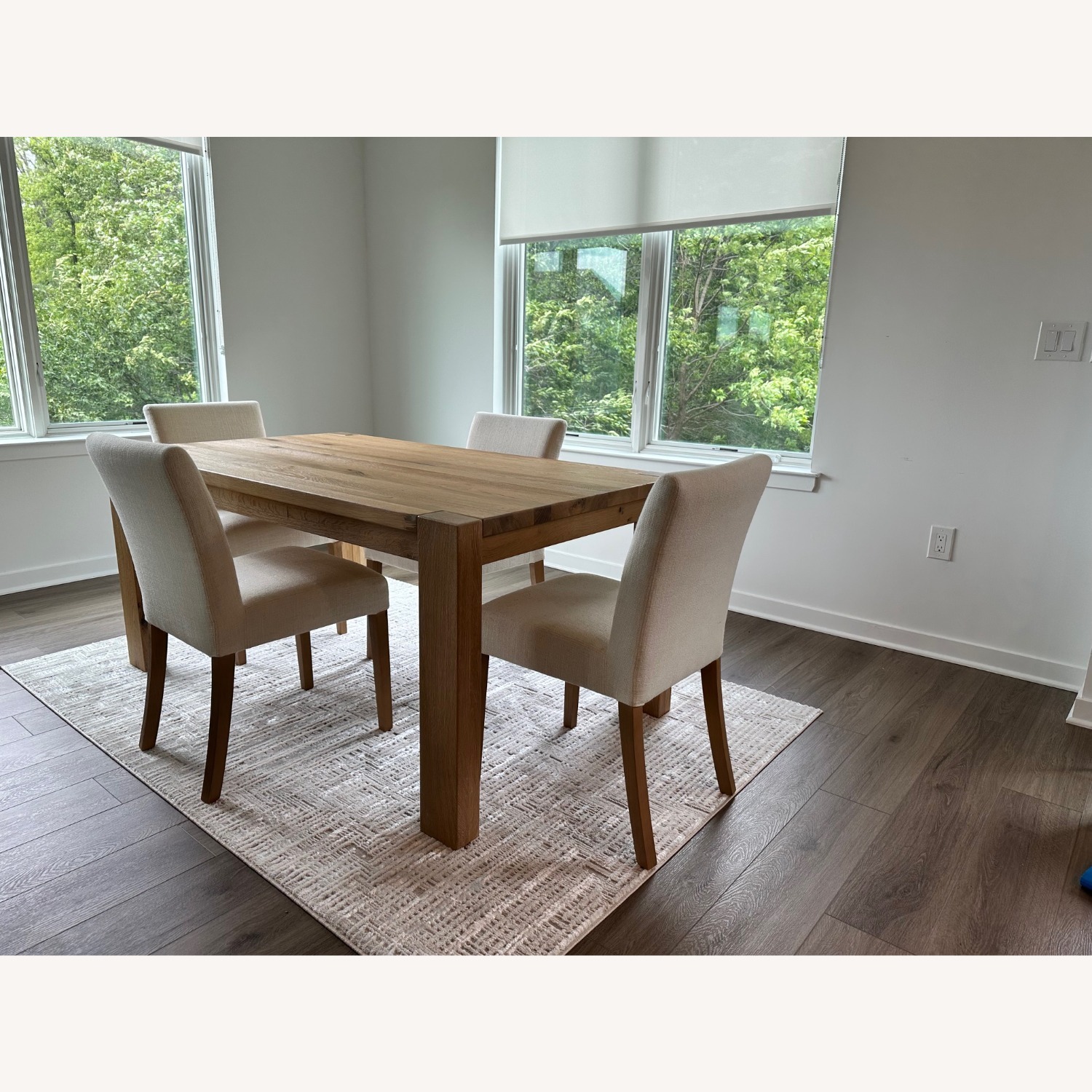 Crate & Barrel Lowe Dining Chair Set - image-4