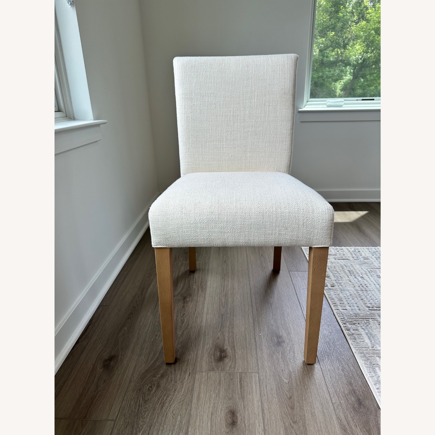 Crate & Barrel Lowe Dining Chair Set - image-1