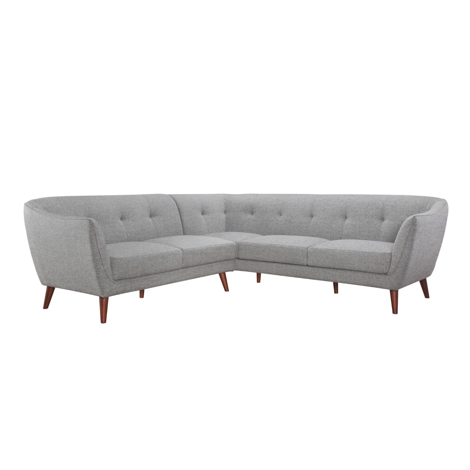 Nelson Mid Century 2 Piece Sectional Sofa  - image-1