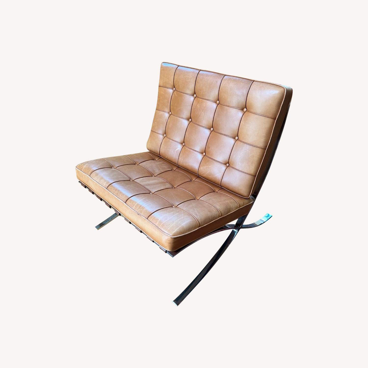 Barcelona Chair Mies Van Der Rohe for Knoll - image-0