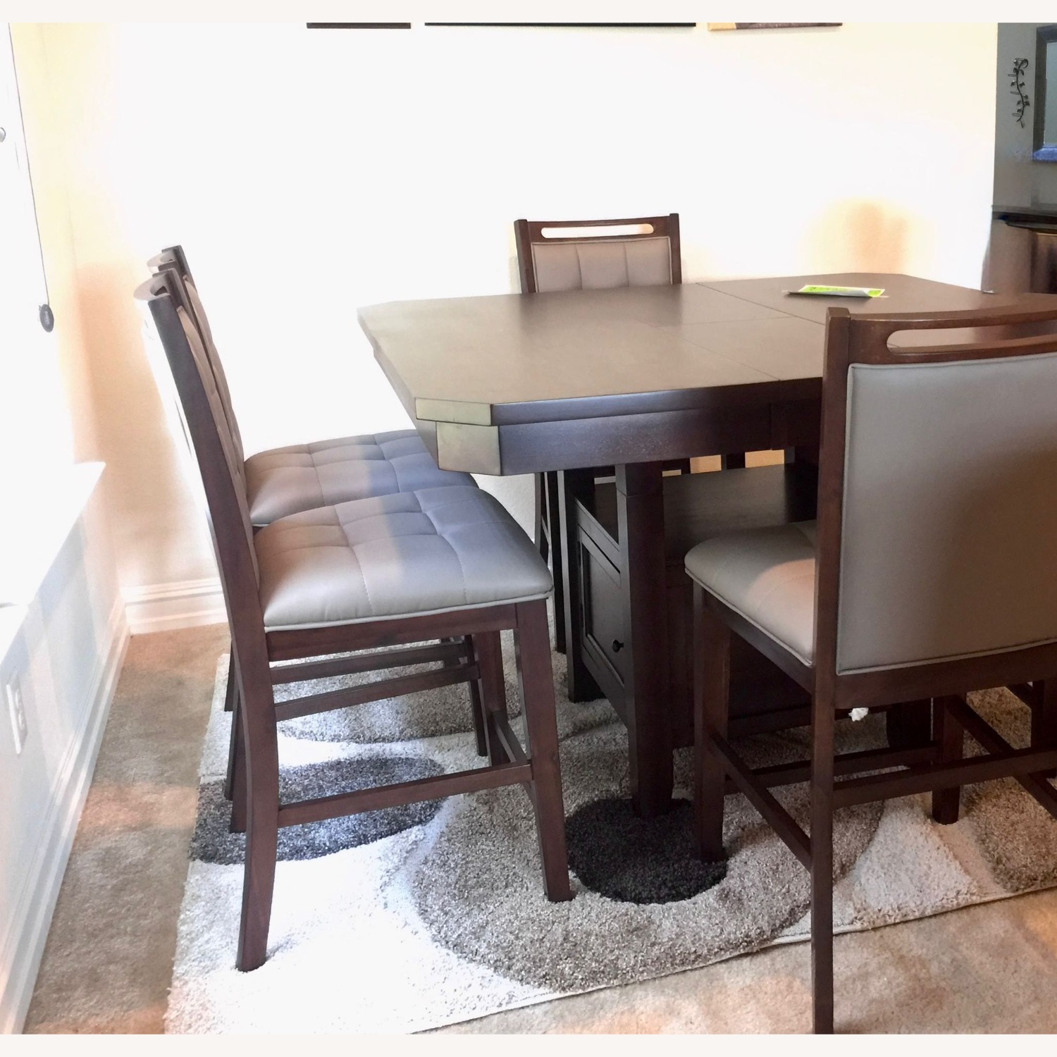 Dining Table with Storage - image-5