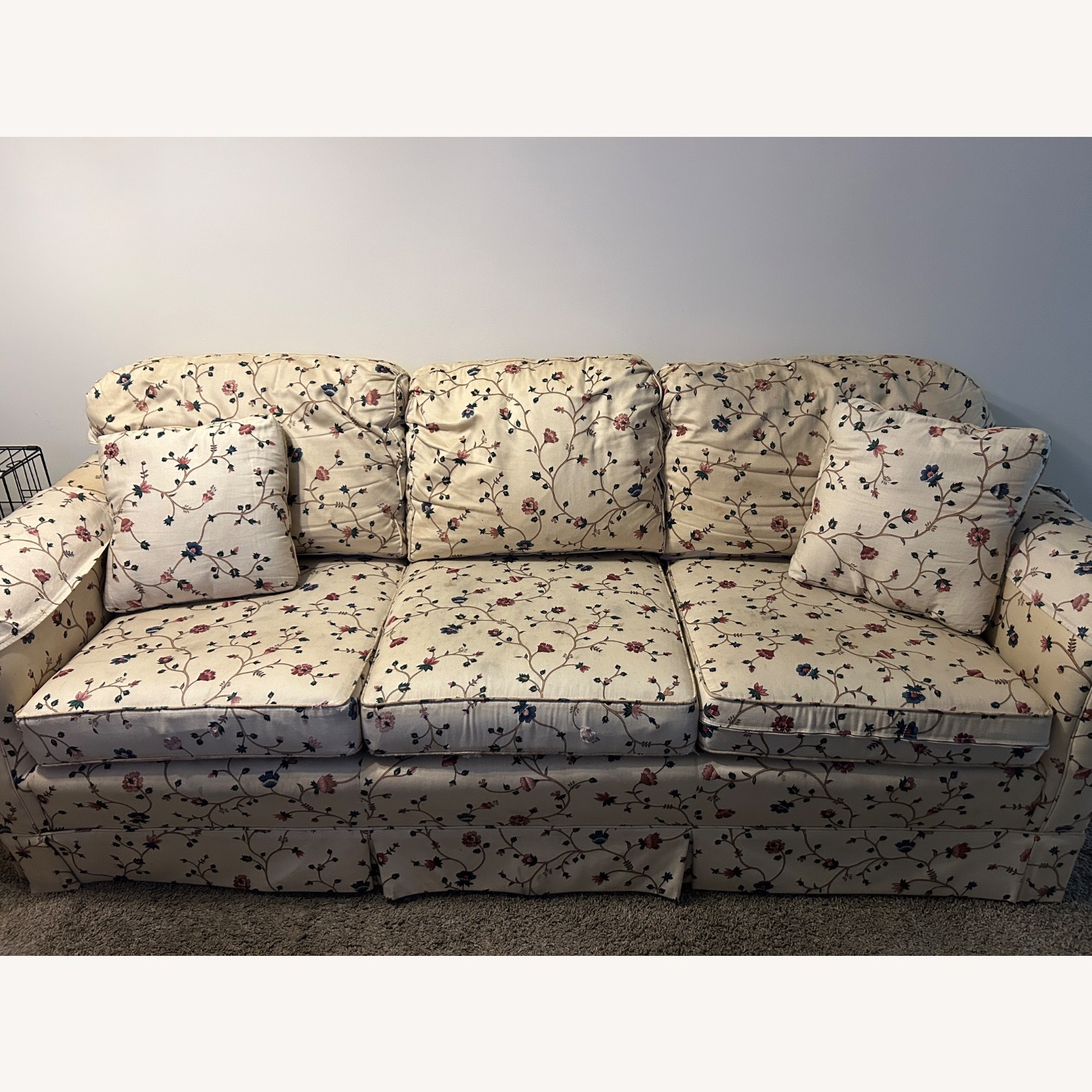 Floral Couch - image-1