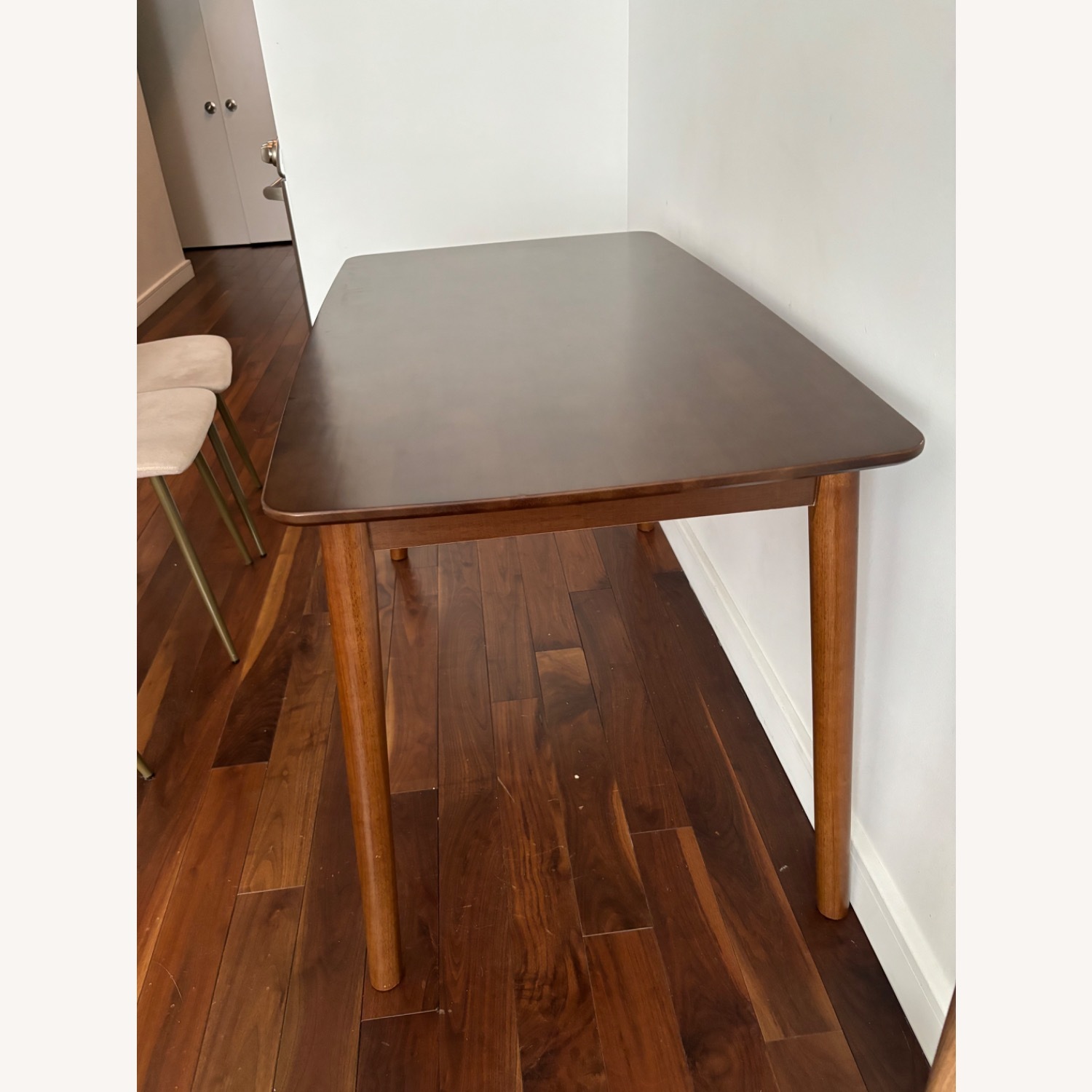 Rubberwood Solid Wood Dining Table - image-5