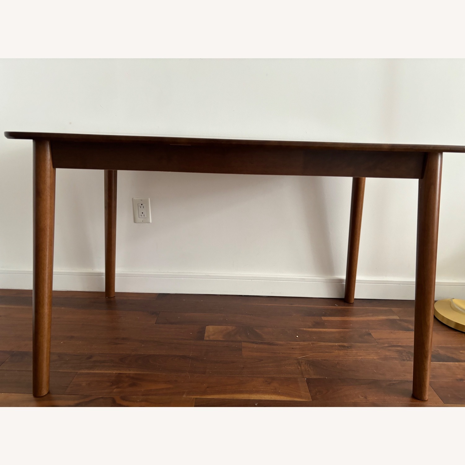 Rubberwood Solid Wood Dining Table - image-4