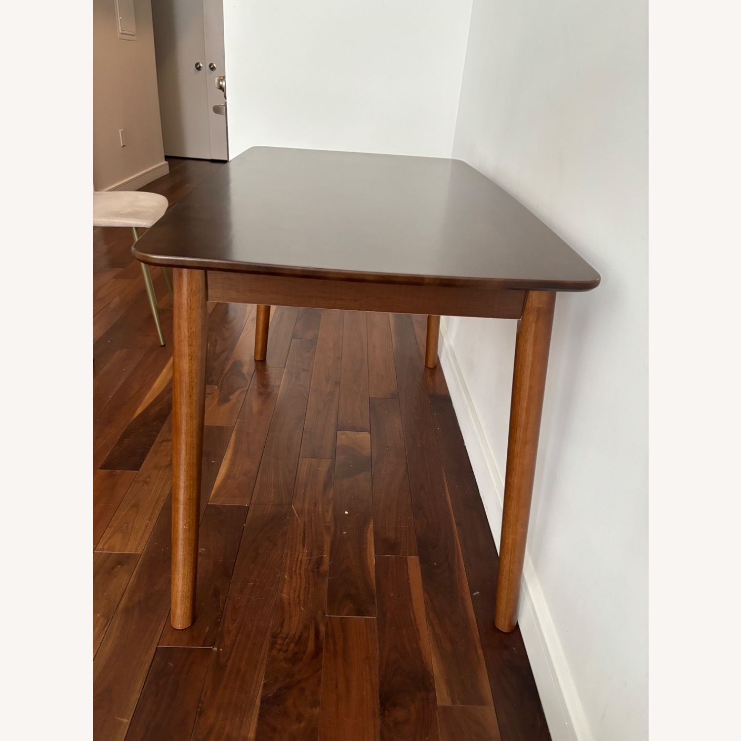 Rubberwood Solid Wood Dining Table - image-3