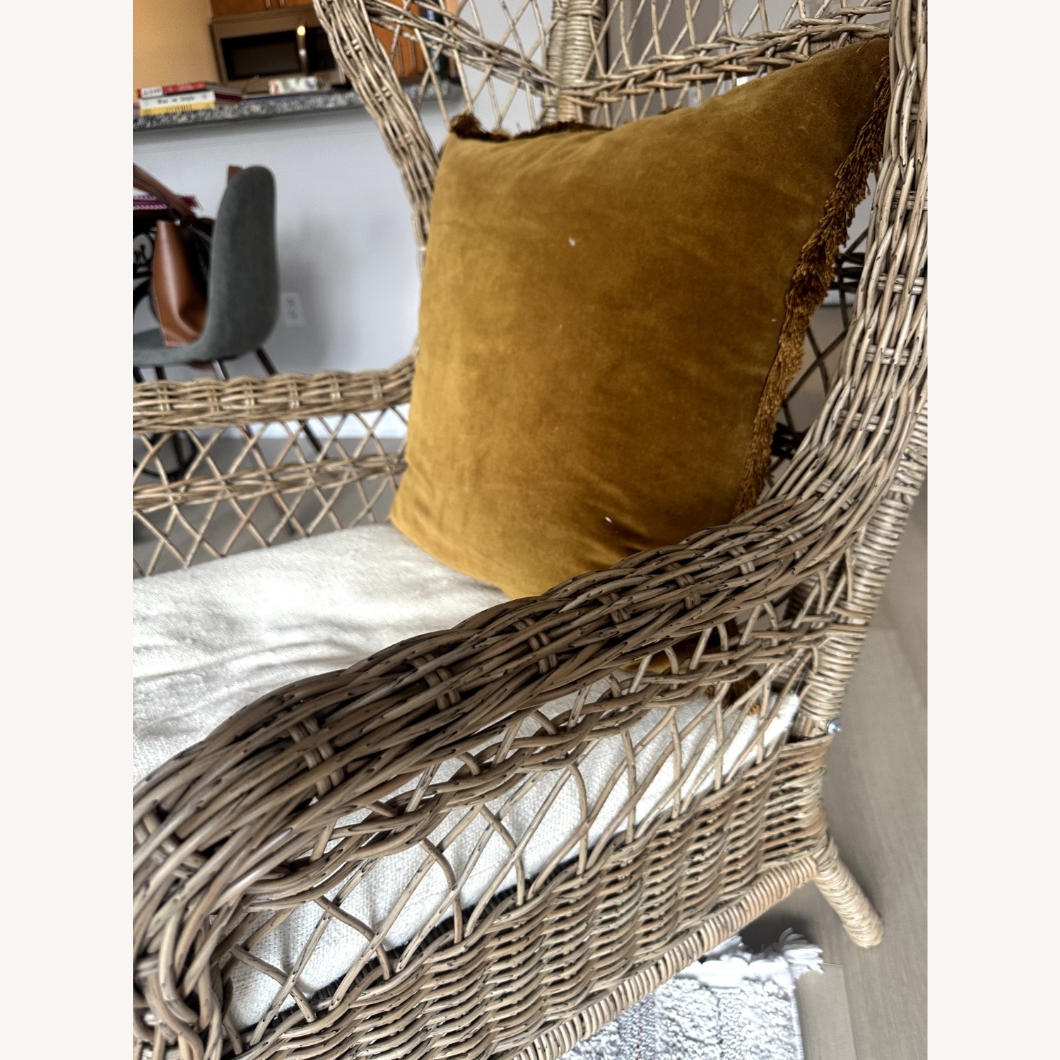 IKEA RISHOLMEN Wing Chair AptDeco