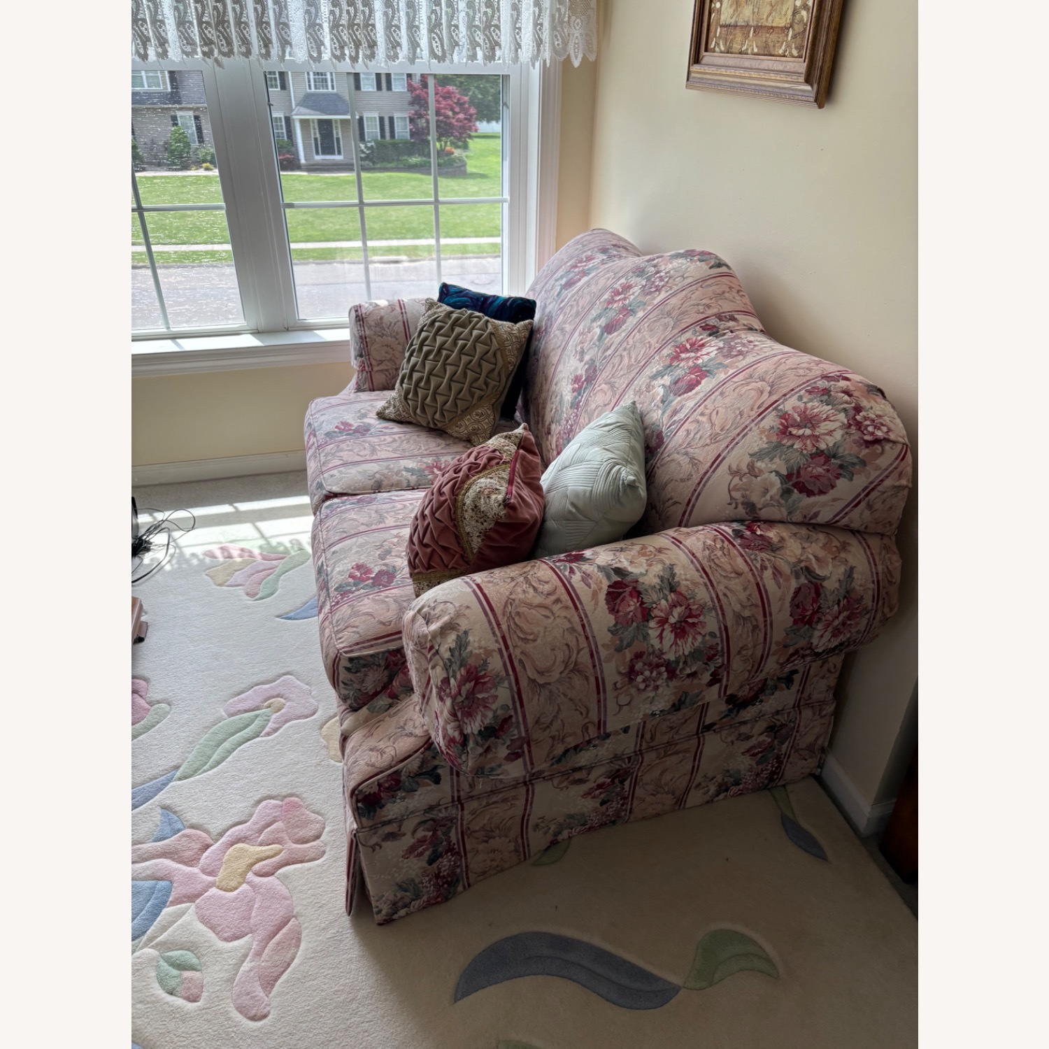 Floral Loveseat - image-3