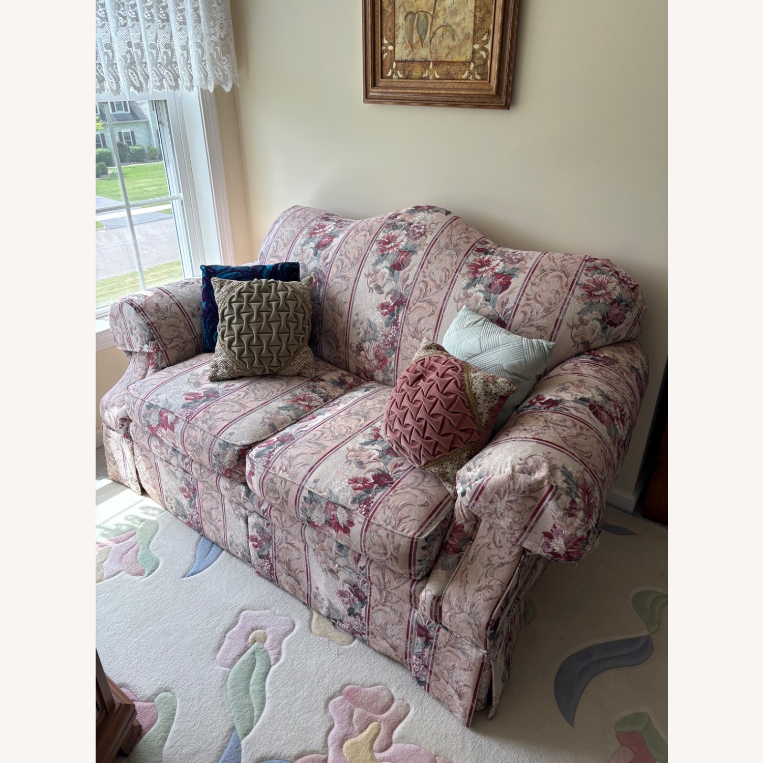 Floral Loveseat - image-1