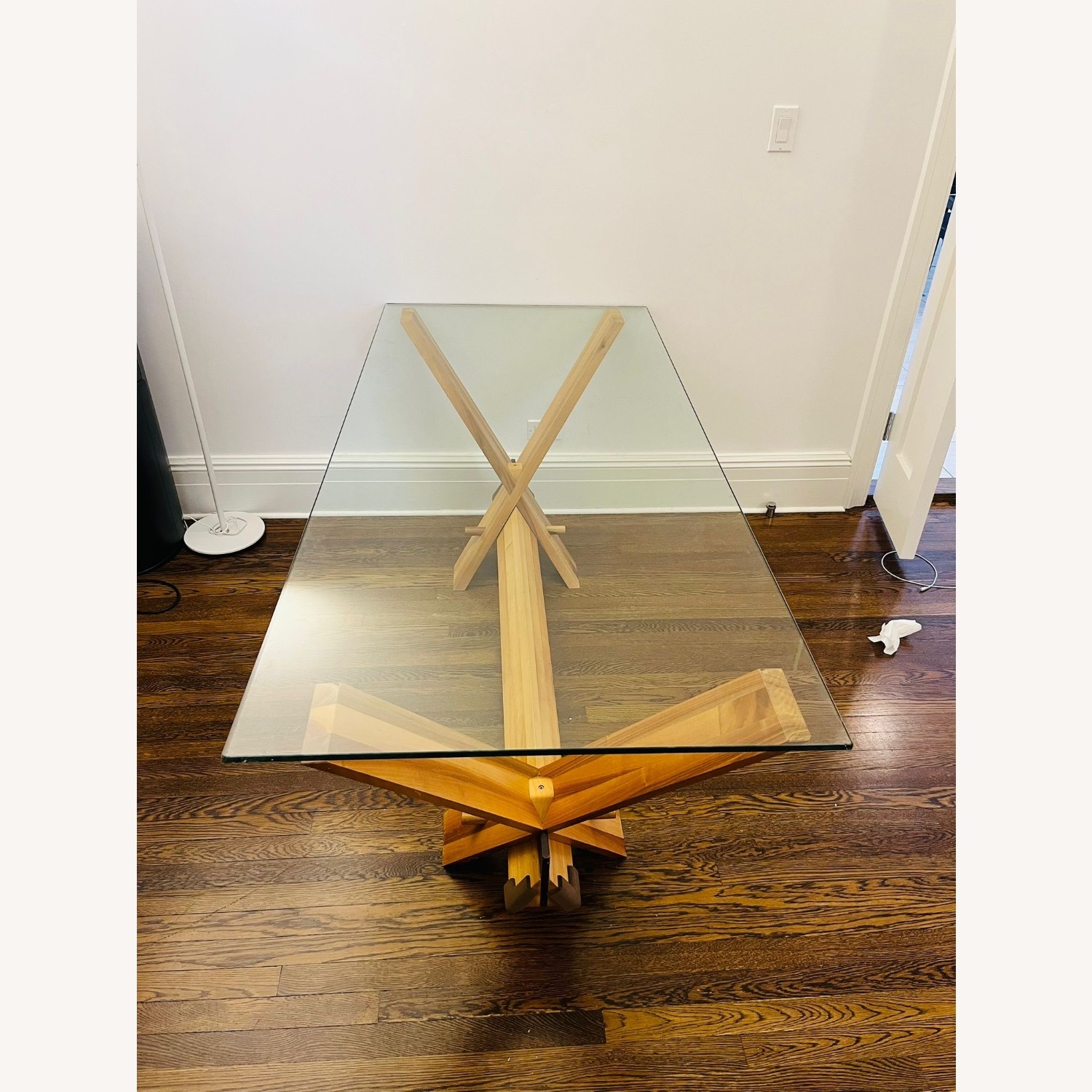 Design Within Reach - Glass/Wood Table - image-2