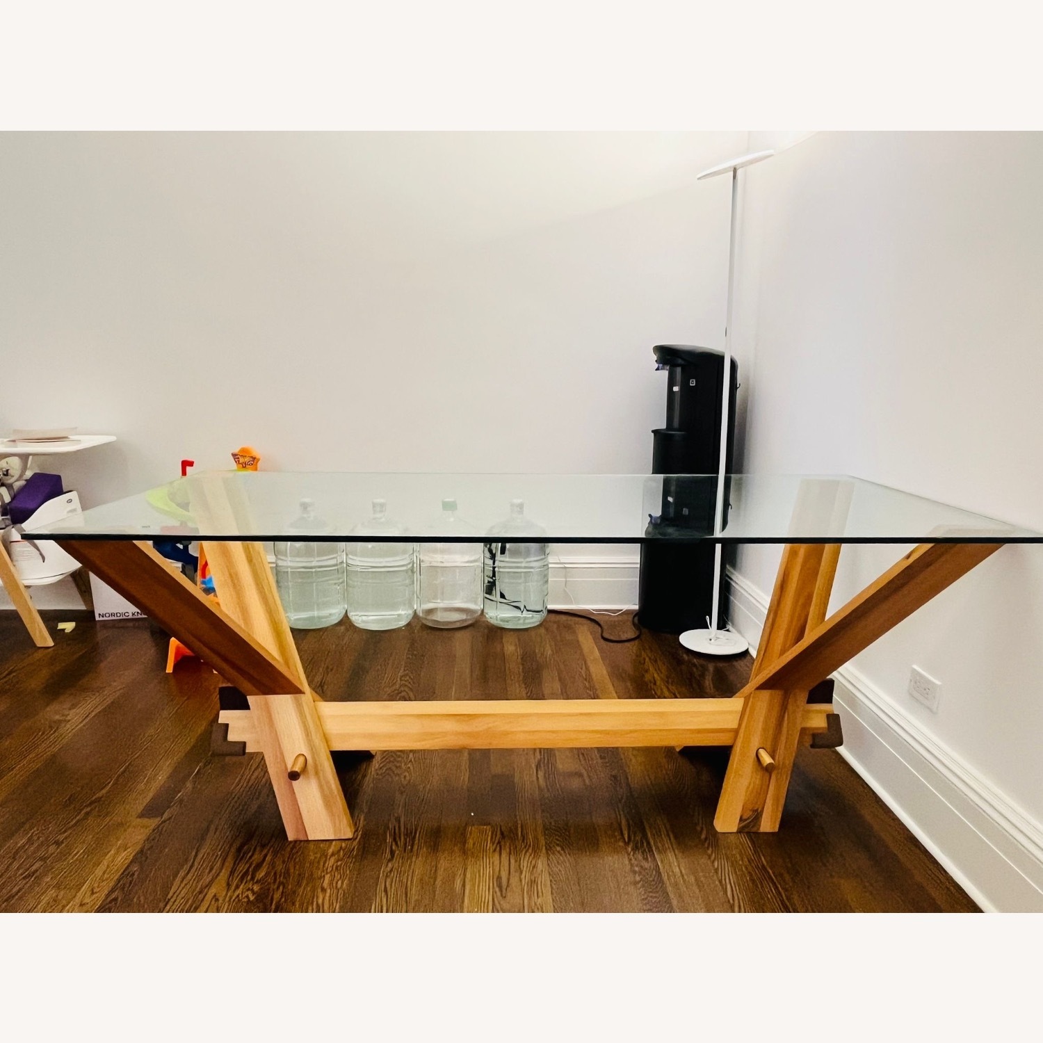 Design Within Reach - Glass/Wood Table - image-3
