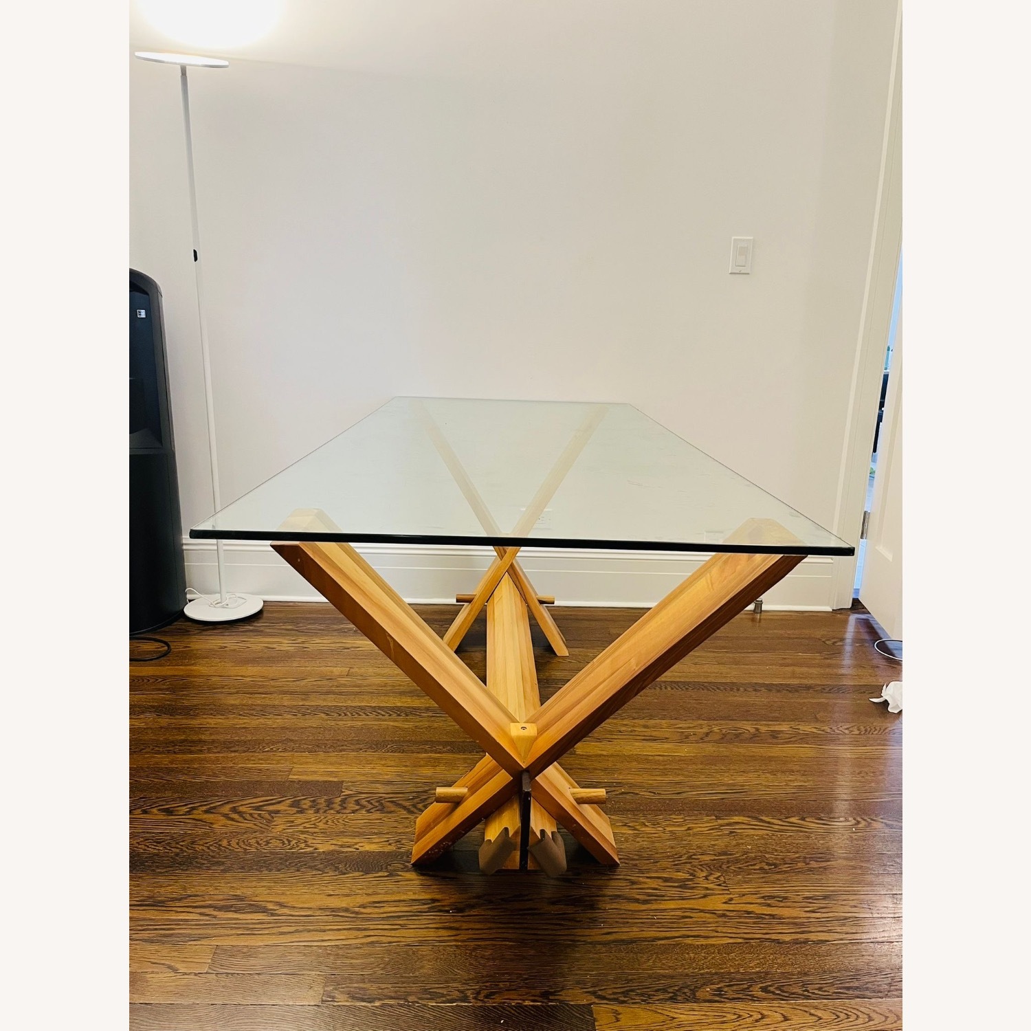 Design Within Reach - Glass/Wood Table - image-1