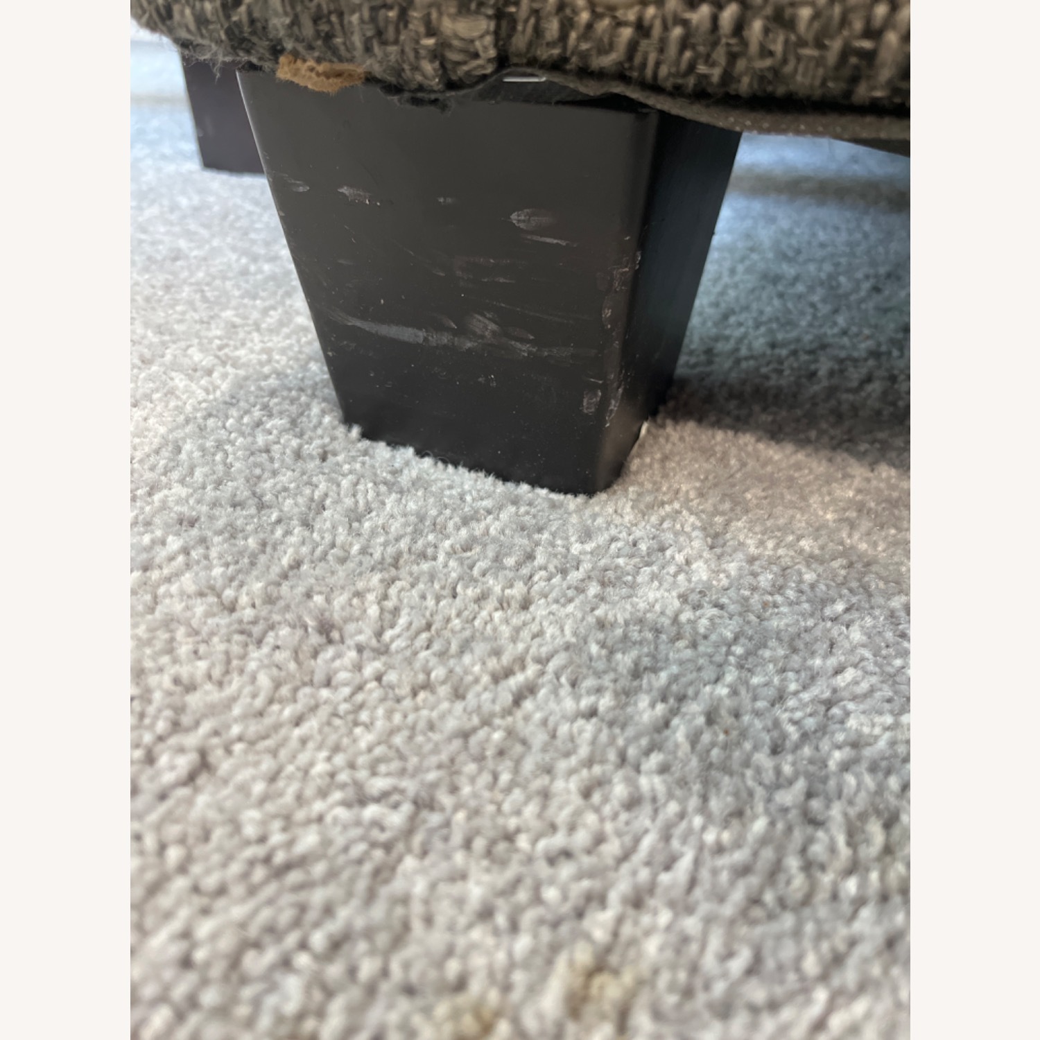 Hughes Dark Gray Loveseat Sofa - image-5