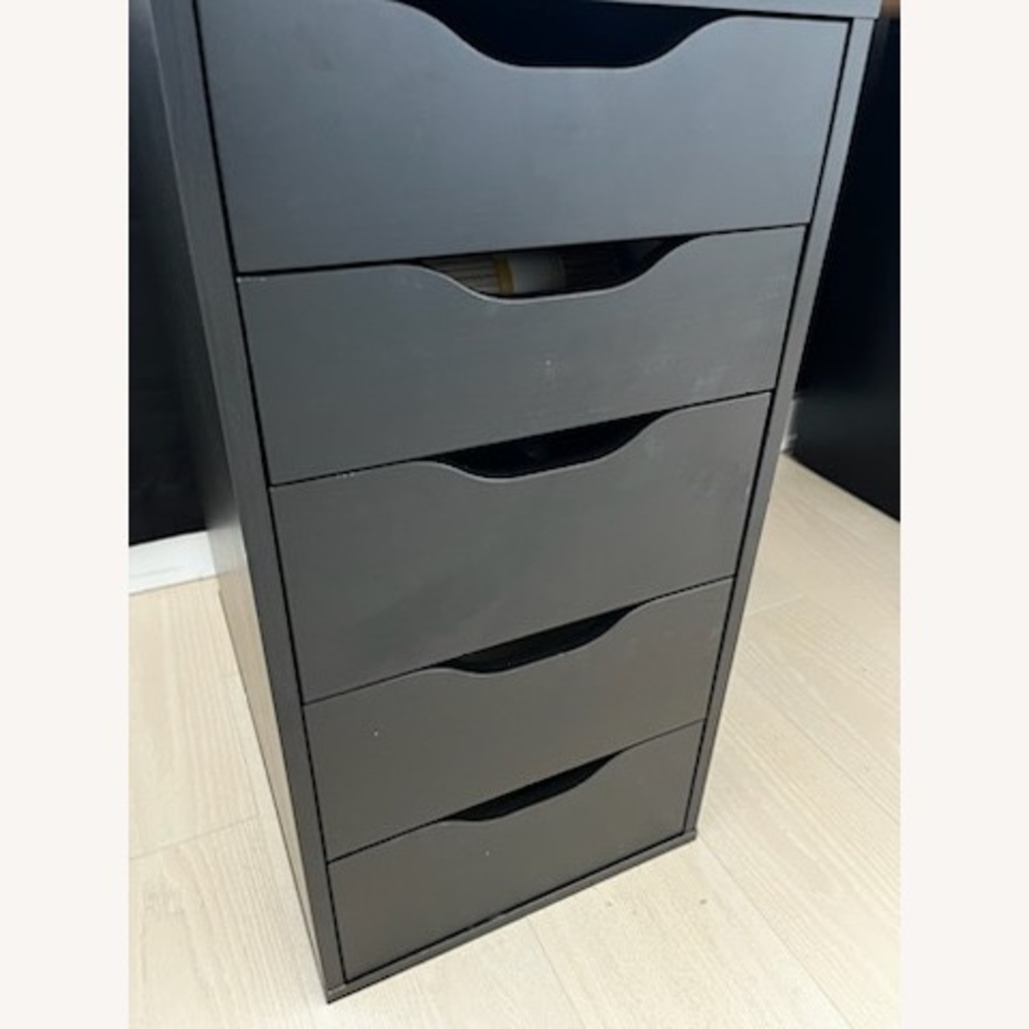 IKEA LAGKAPTEN / ALEX Black Brown Desk - image-4