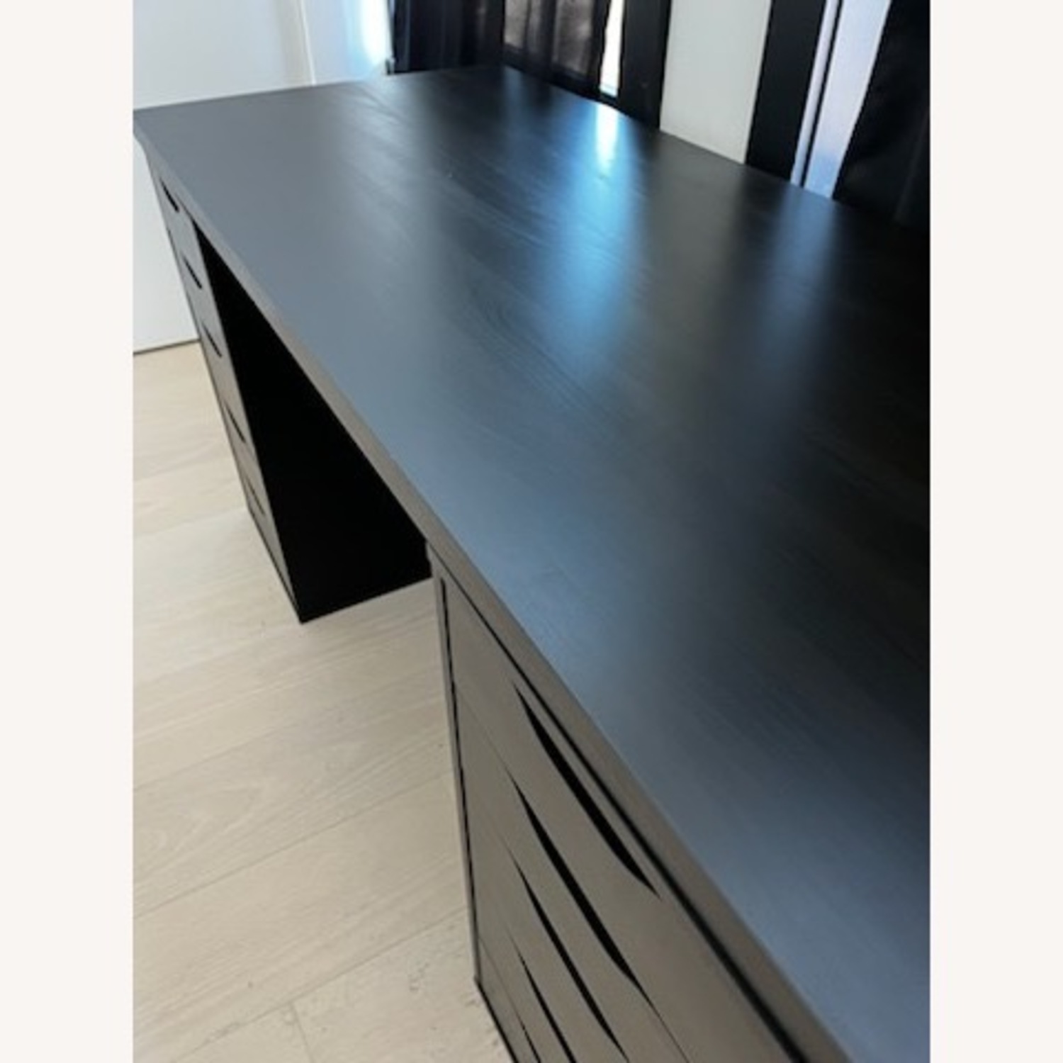 IKEA LAGKAPTEN / ALEX Black Brown Desk - image-7