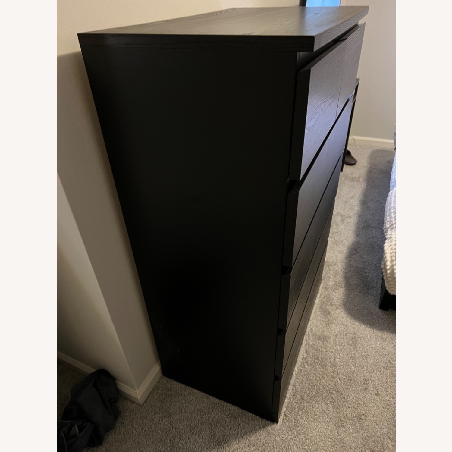 IKEA Malm 6 Drawer Chest/Dresser - Dark Brown - image-4
