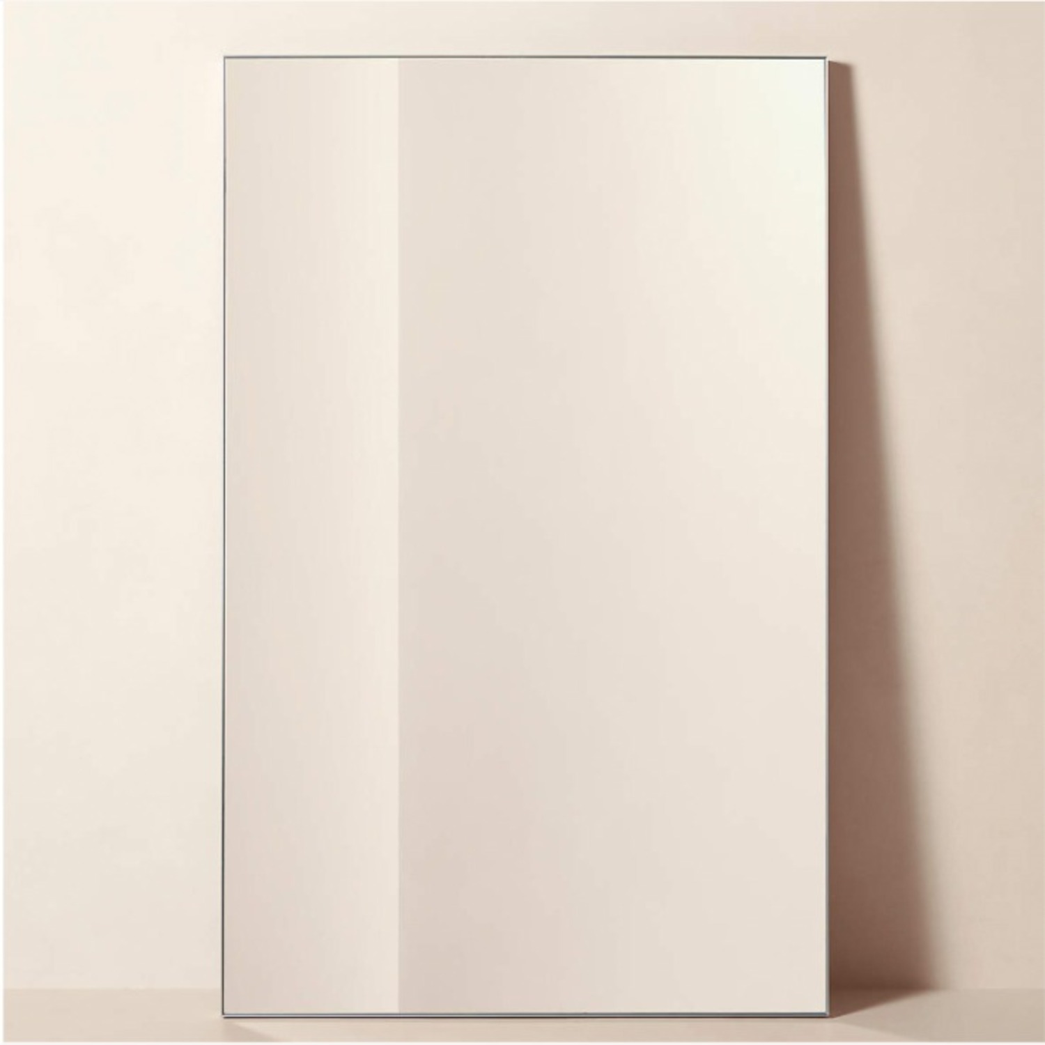 CB2 Infinity Silver Full-Length Mirror - image-1