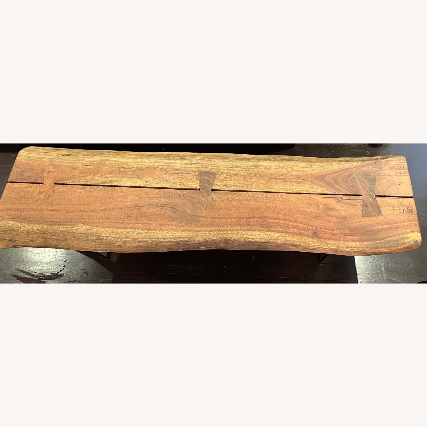 Crate & Barrel Yukon Natural Coffee Table - image-1