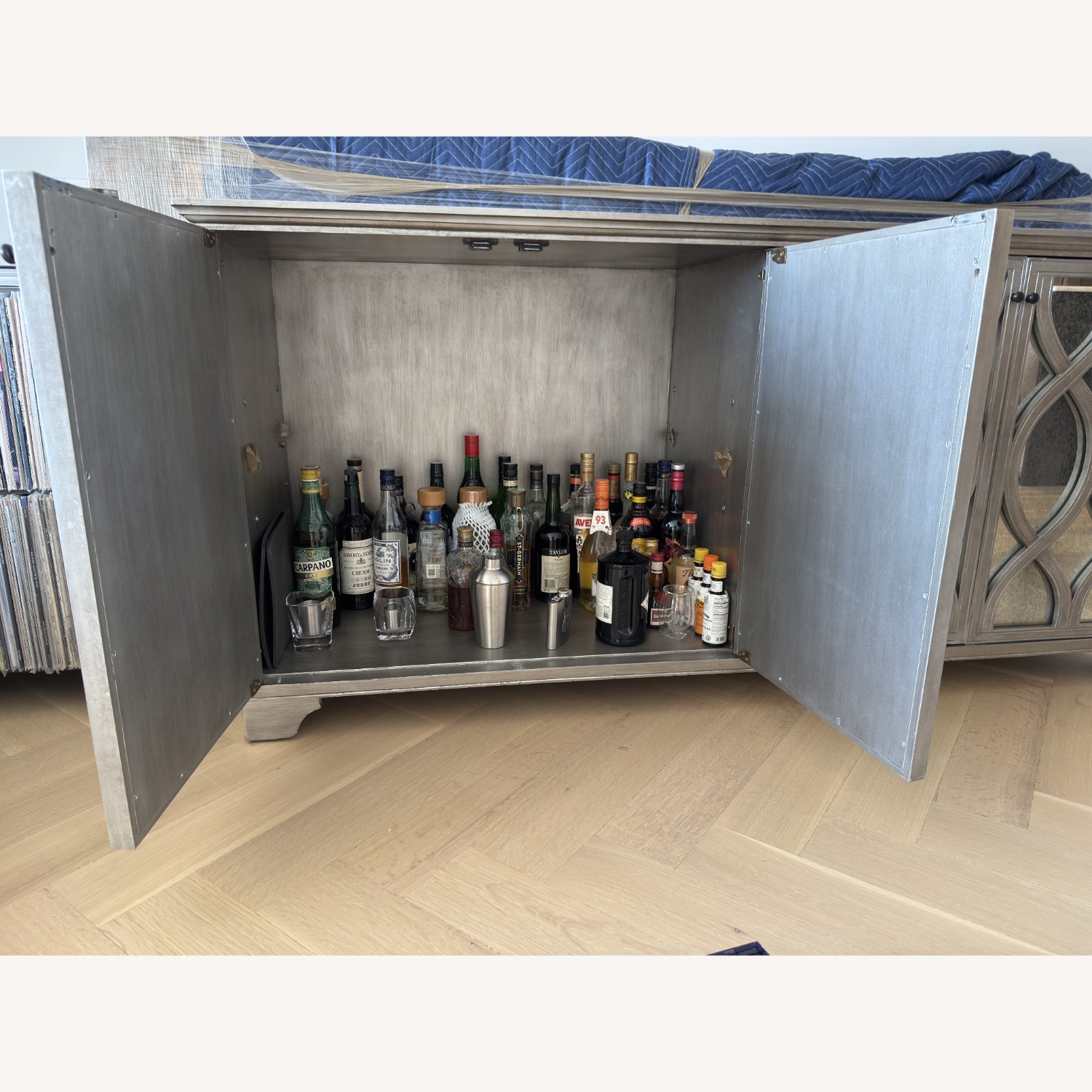 Lillian August Silver with Anique Mirror Buffet - image-3