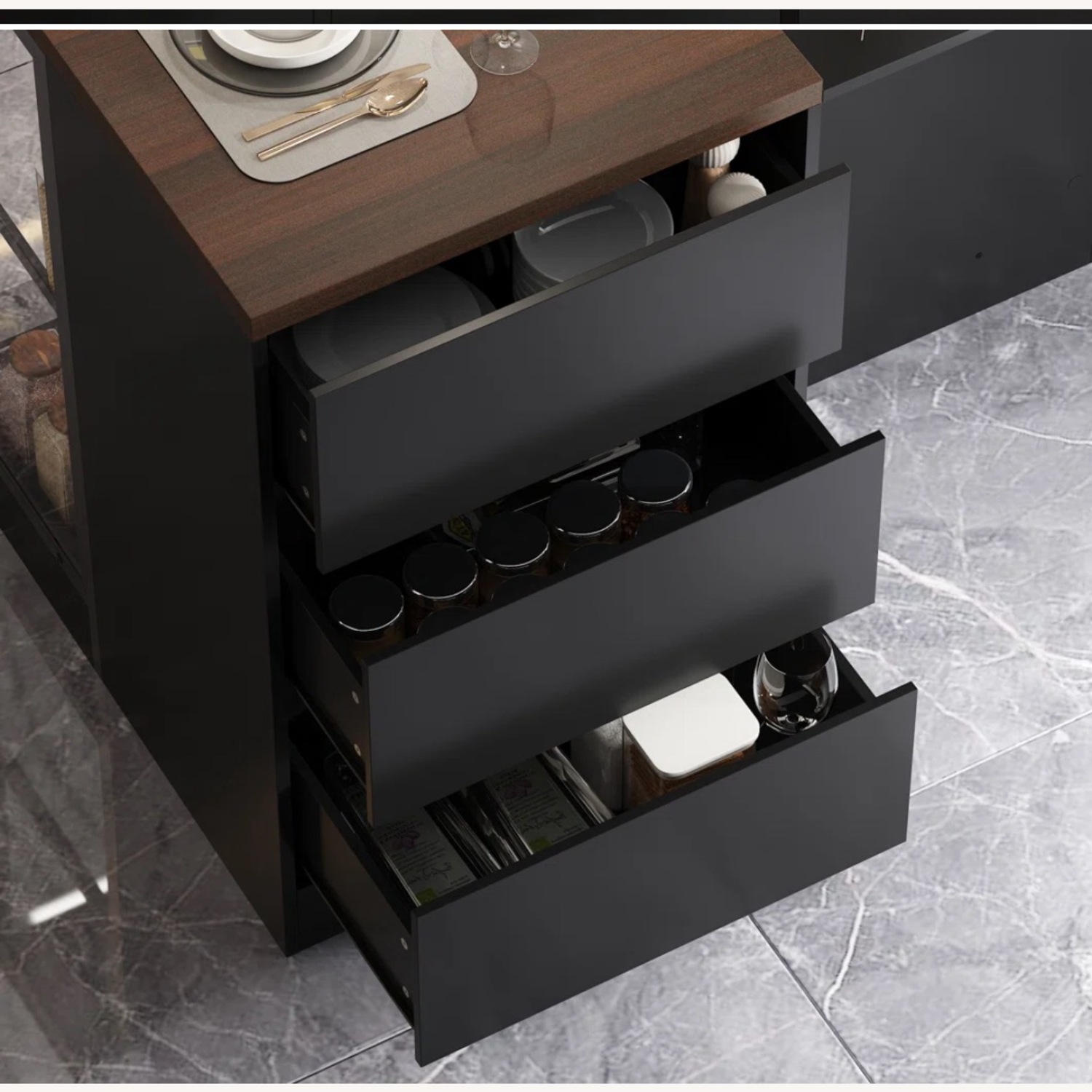 Better Homes and Gardens Kitchen Island - image-3