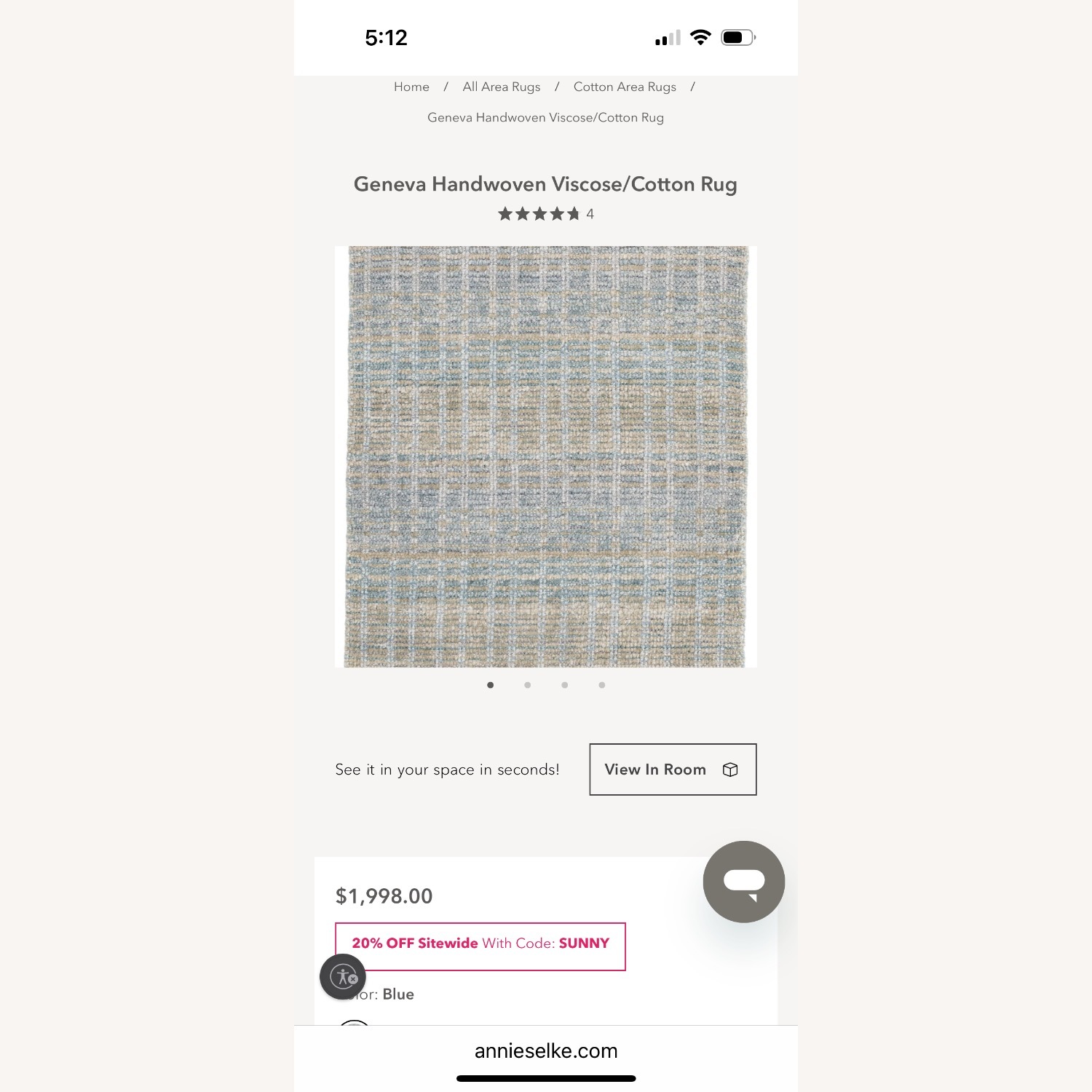 Brand New Dash & Albert Area Rug - image-7