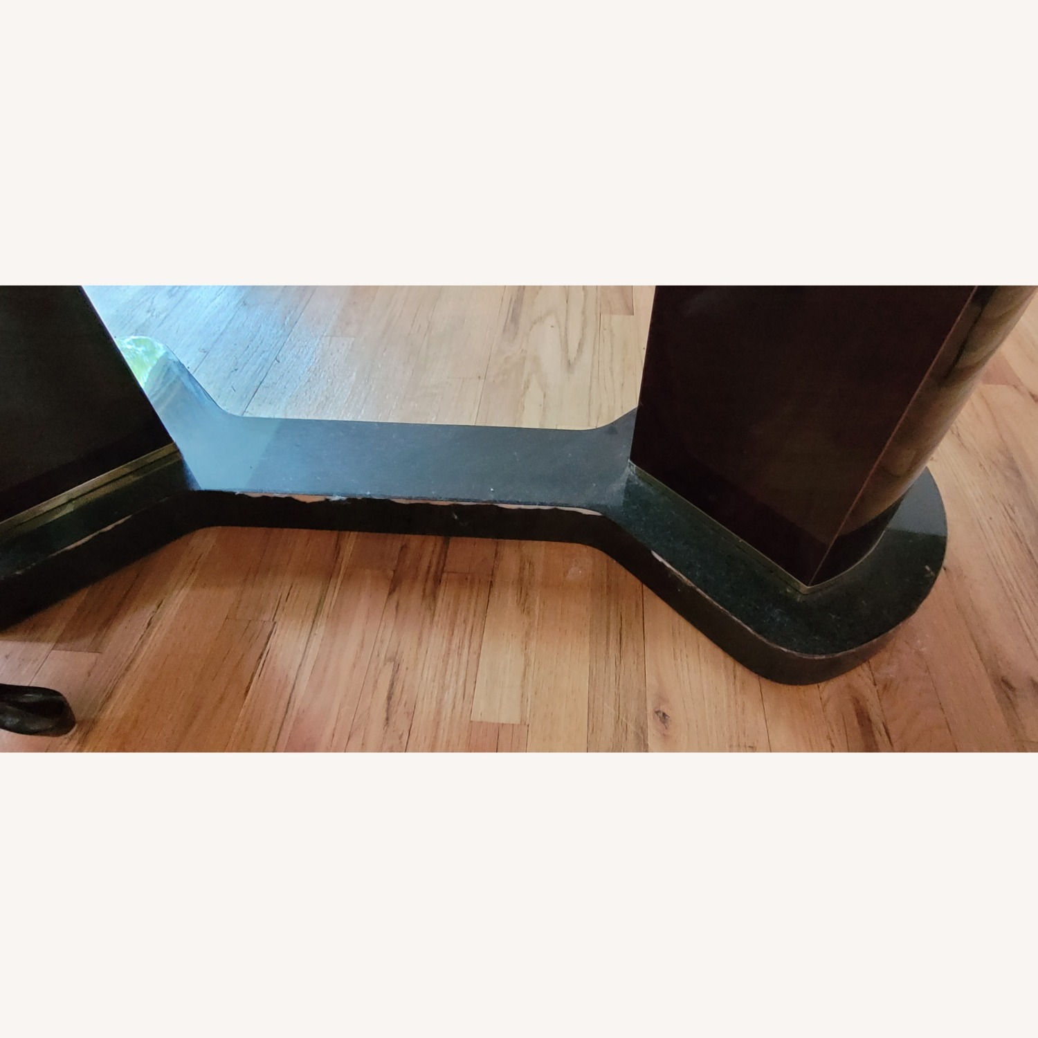 Wood Lacquered Table & 6 Chairs from Spain - image-10