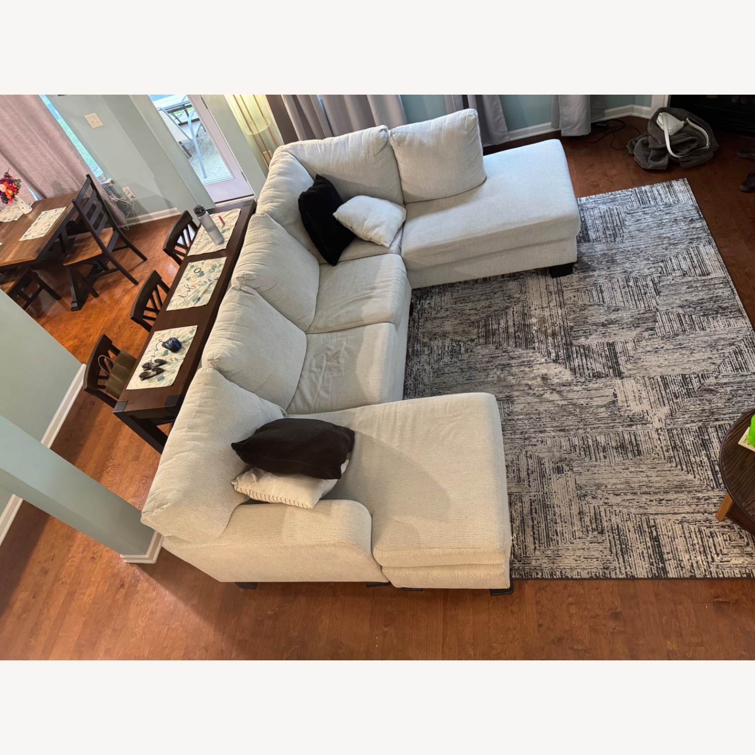 Ashley Cambri Beige Sectional - image-2