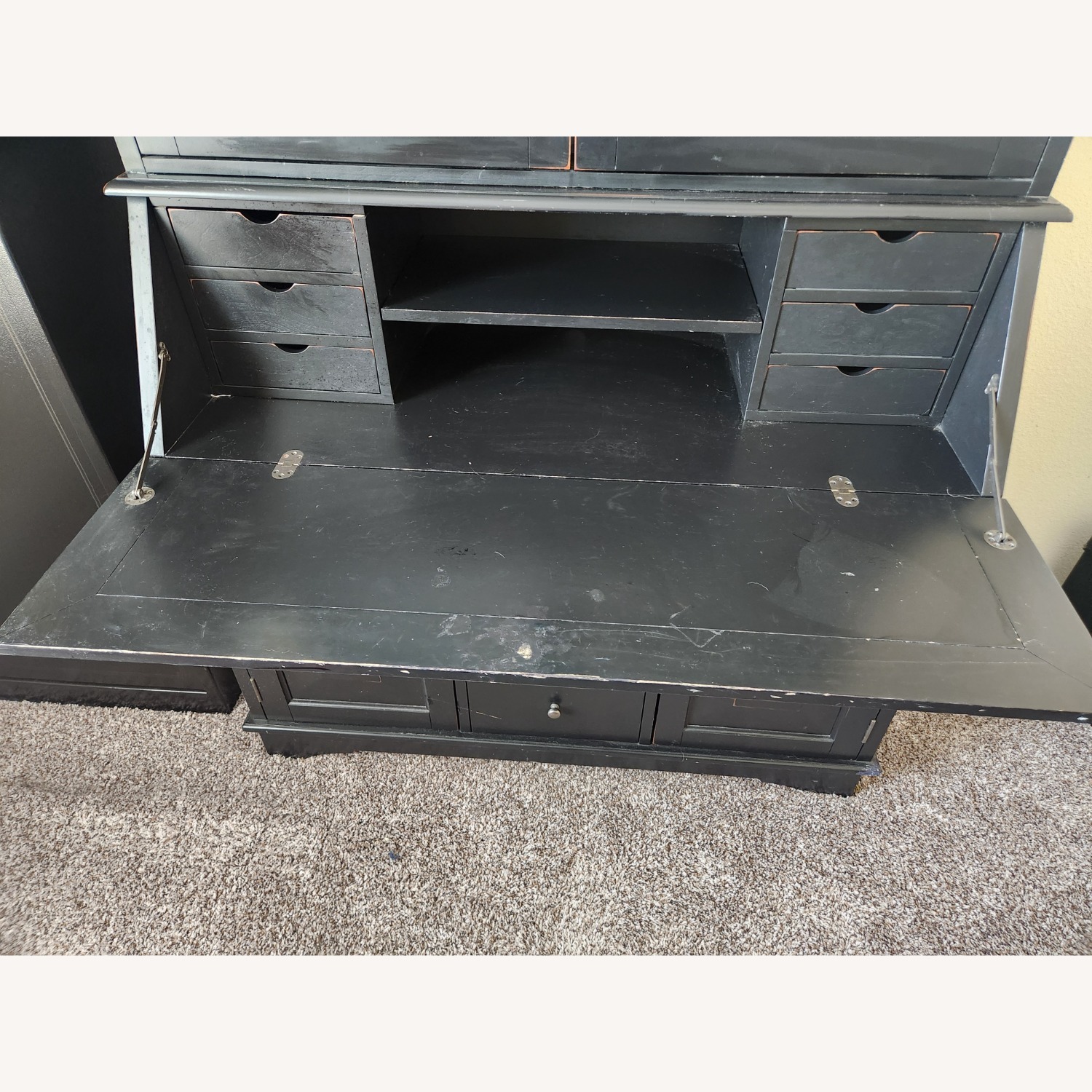 Pottery Barn Graham Secretary and Hutch - image-4