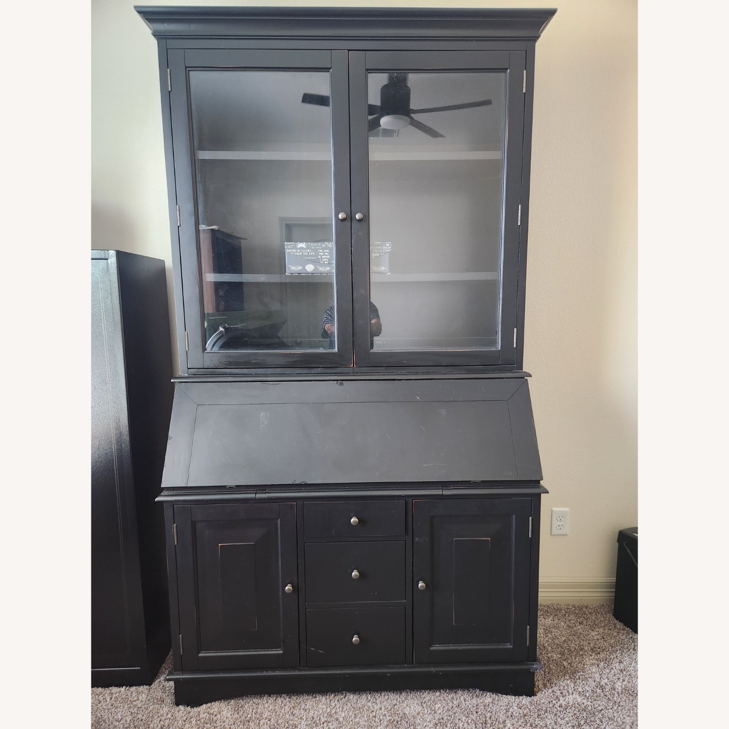 Pottery Barn Graham Secretary and Hutch - image-2