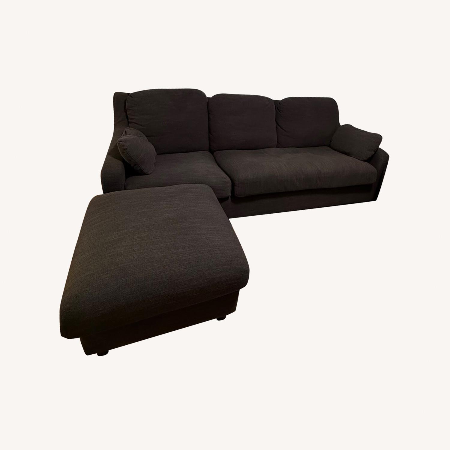 IKEA Grey Sofa - image-0