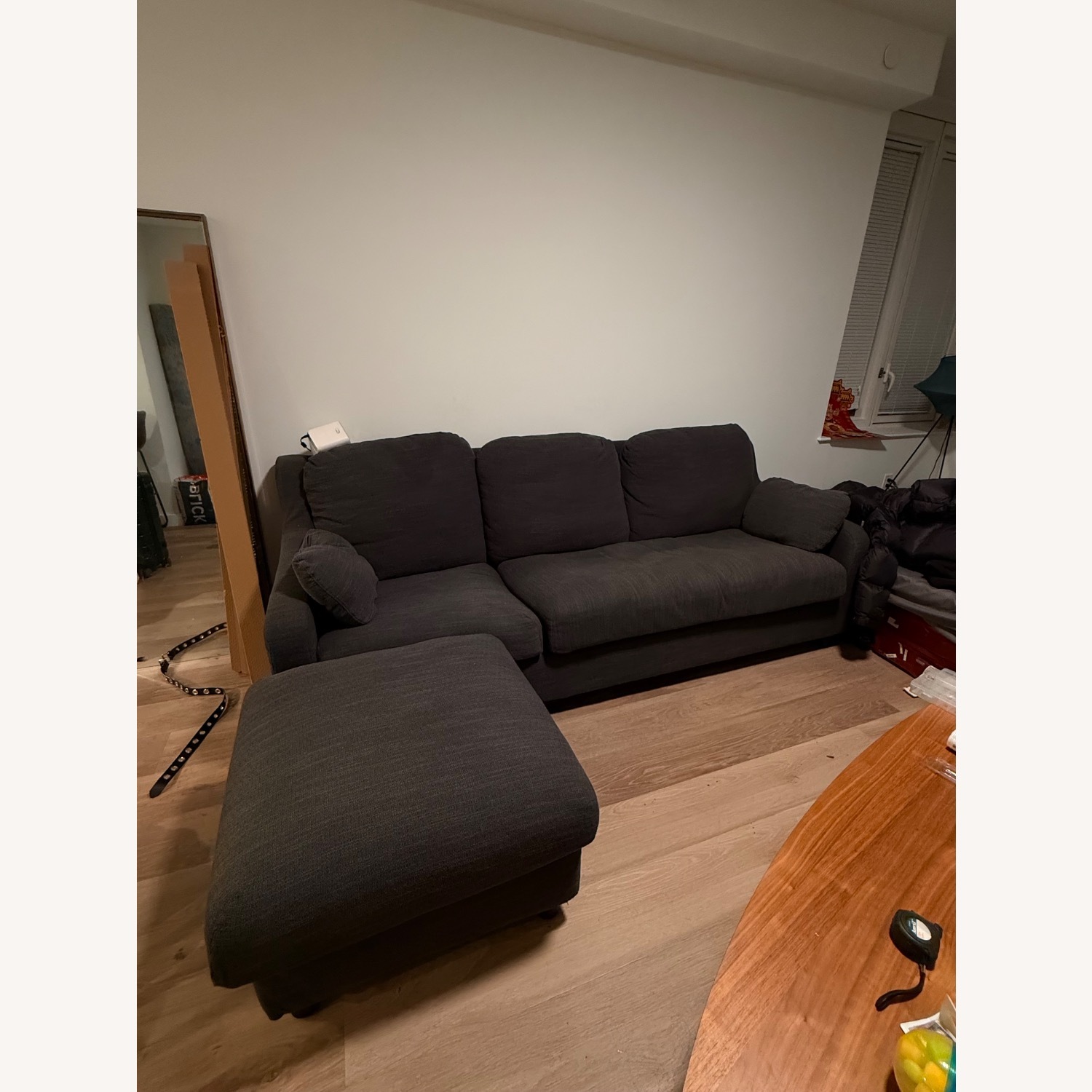 IKEA Grey Sofa - image-1