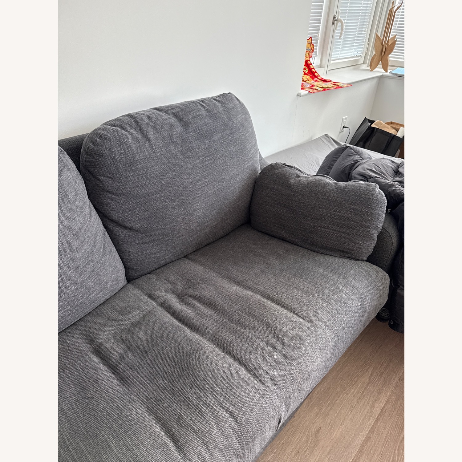 IKEA Grey Sofa - image-2