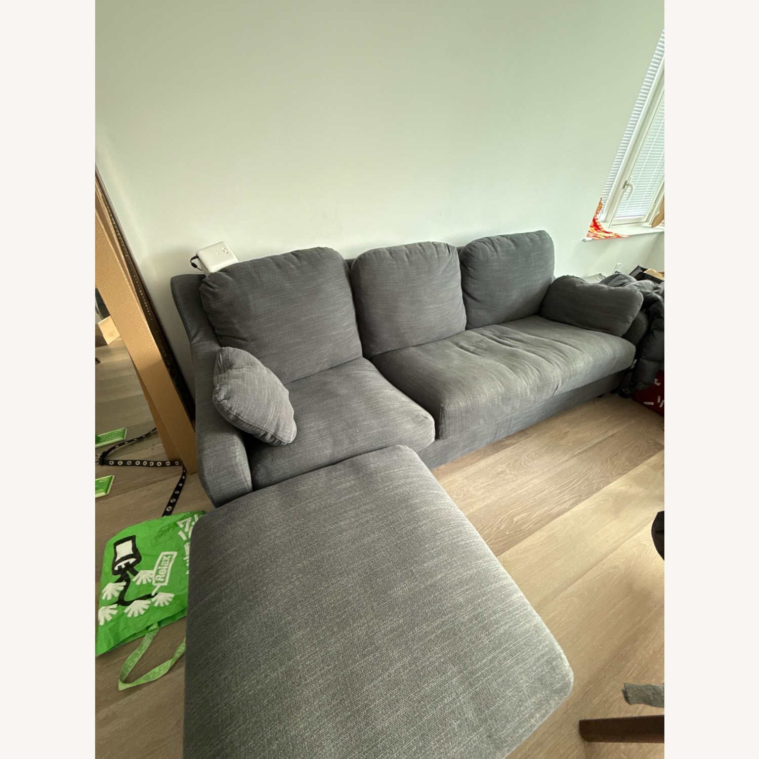 IKEA Grey Sofa - image-3