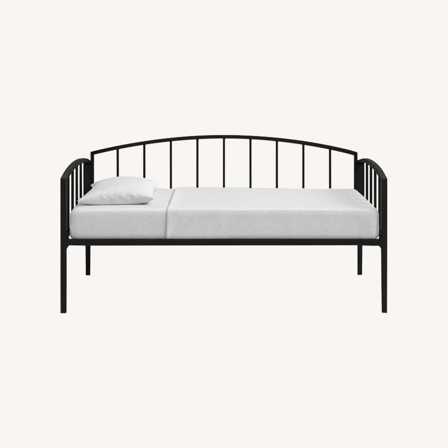 Barium Black Twin Daybed - image-0
