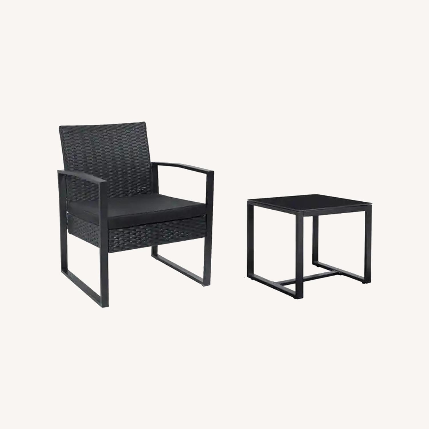Bed Bath & Beyond 3 Pieces Patio Set Chairs with Table - image-0
